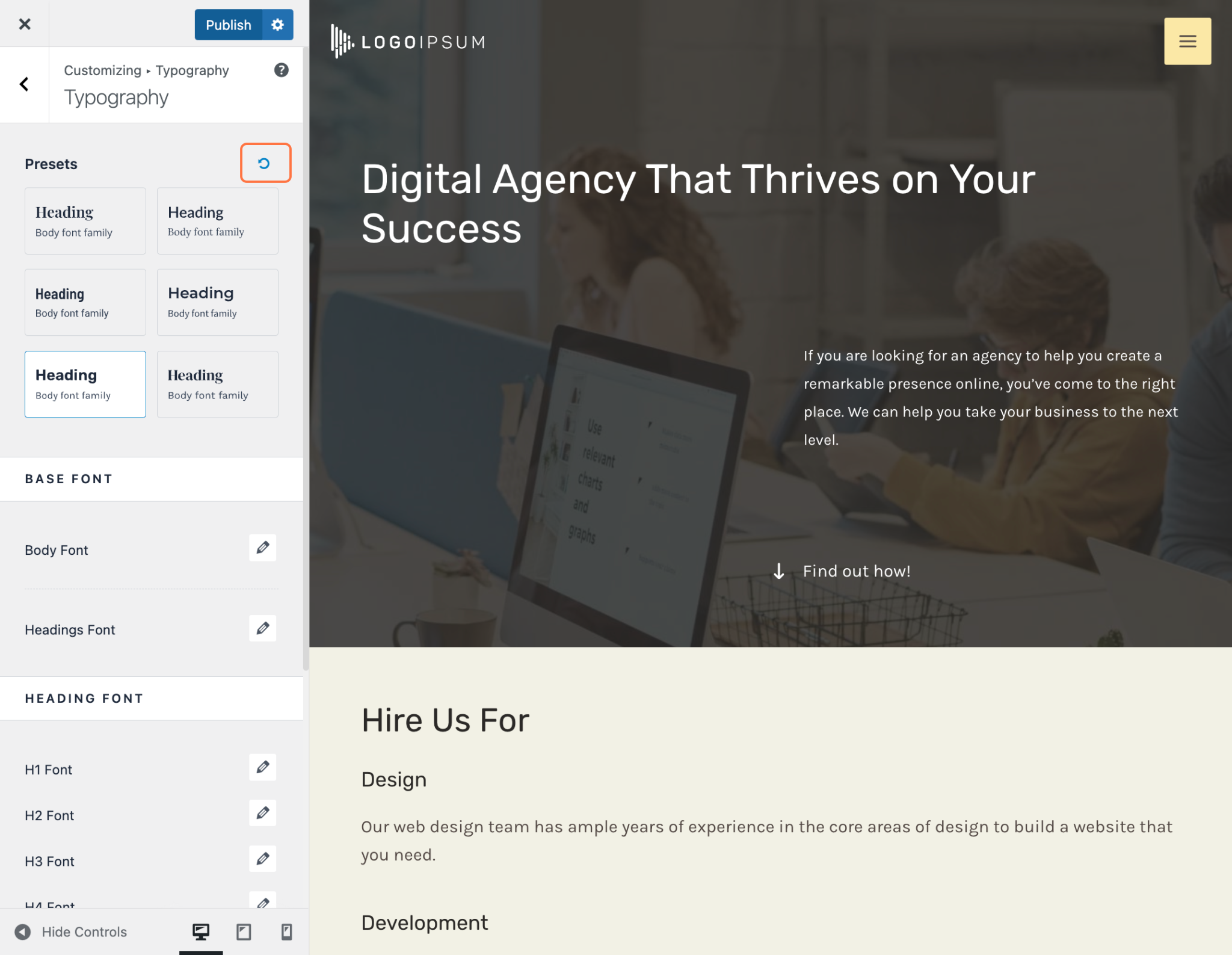 Image [7] - Astra Theme Font Settings and Presets Explained : Quickly Unify Typographic Styles (Paramètres et préréglages des polices du thème Astra expliqués : unifier rapidement les styles typographiques)