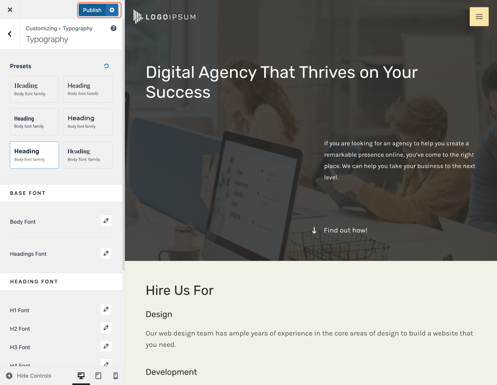 Image [6] - Astra Theme Font Settings and Presets Explained : Quickly Unify Typographic Styles (Paramètres de police et préréglages du thème Astra expliqués : unifier rapidement les styles typographiques)