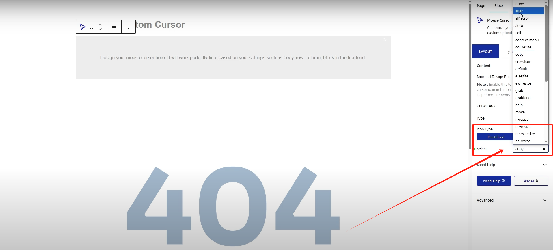 图片[6]-WordPress教程：用Nexter Blocks为你的网站添加个性化鼠标指针