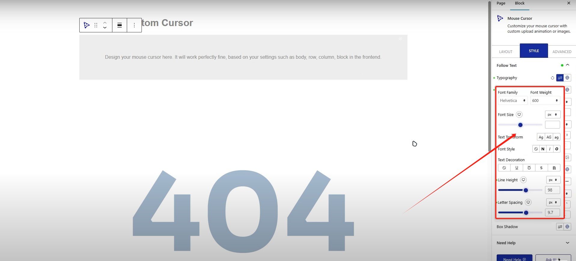 图片[11]-WordPress教程：用Nexter Blocks为你的网站添加个性化鼠标指针