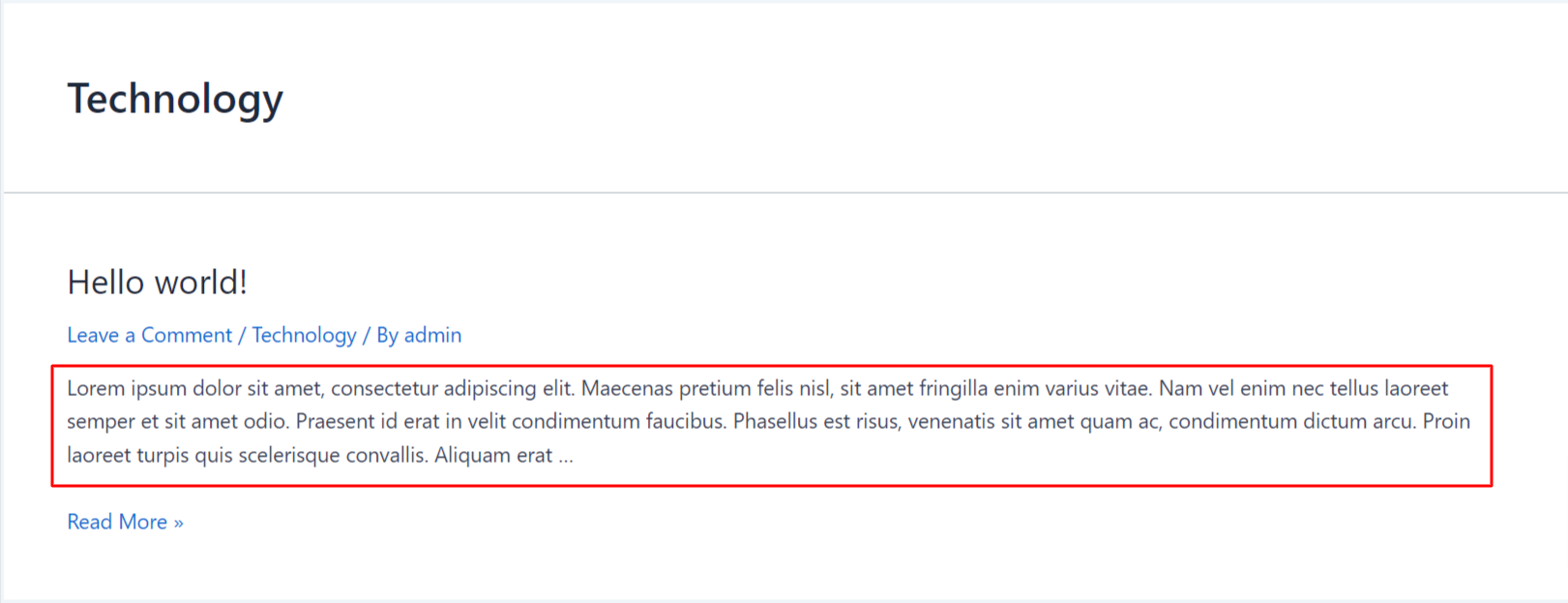 图片[2]-如何从 Astra 主题的文章归档中移除文章摘要并添加“阅读更多”按钮
