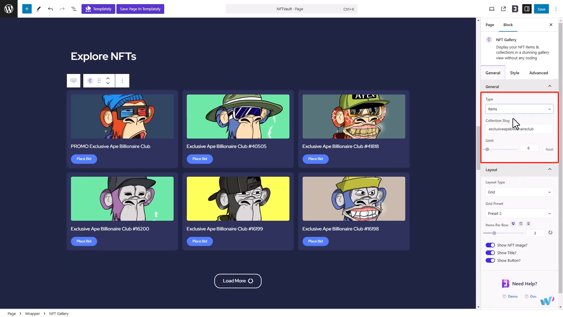 图片[14]-如何在WordPress 网站上使用 Templately模板快速搭建 NFT 网站