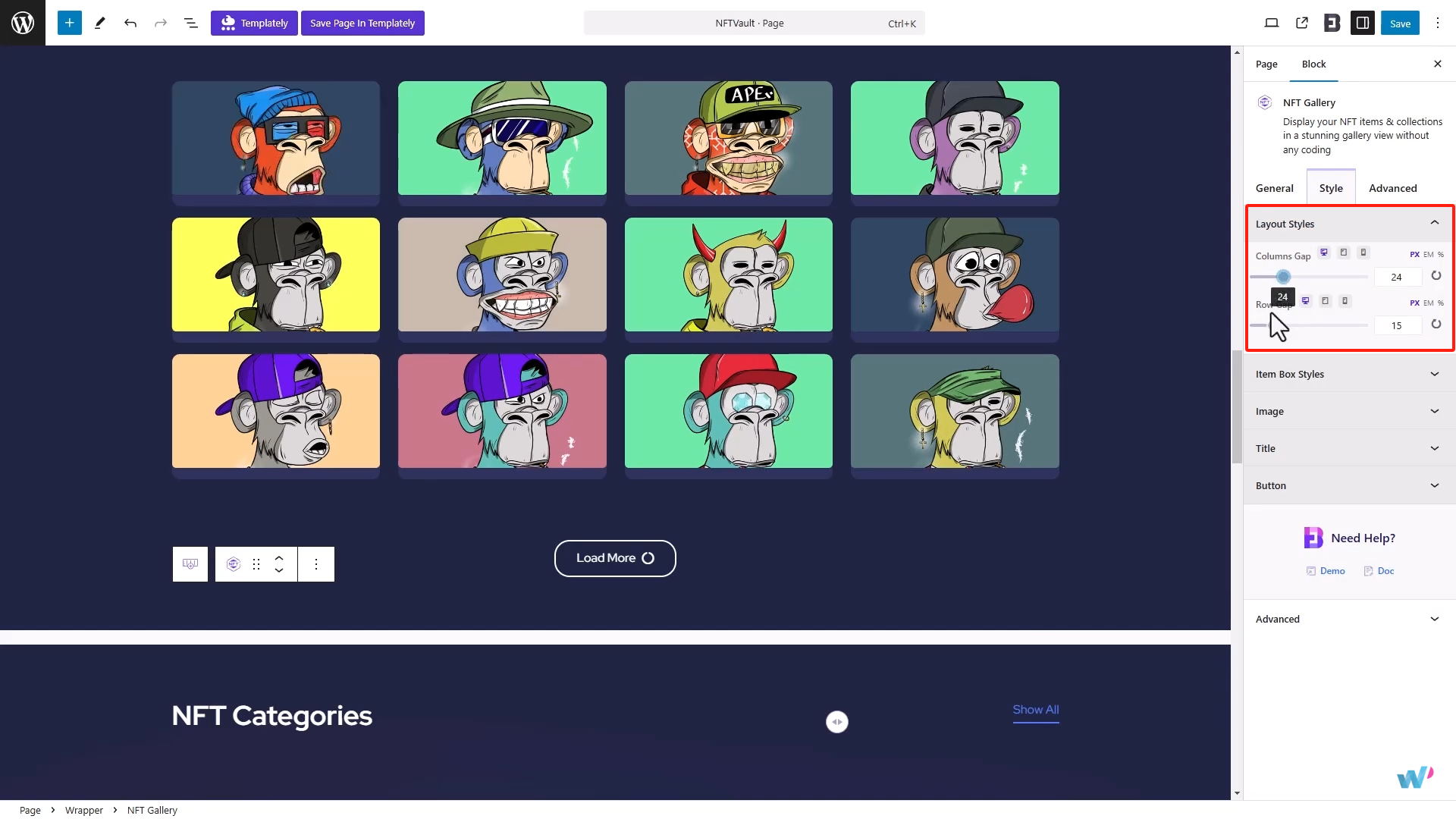 图片[17]-如何在WordPress 网站上使用 Templately模板快速搭建 NFT 网站