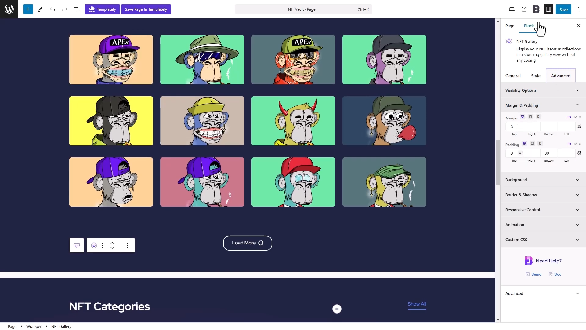 图片[20]-如何在WordPress 网站上使用 Templately模板快速搭建 NFT 网站