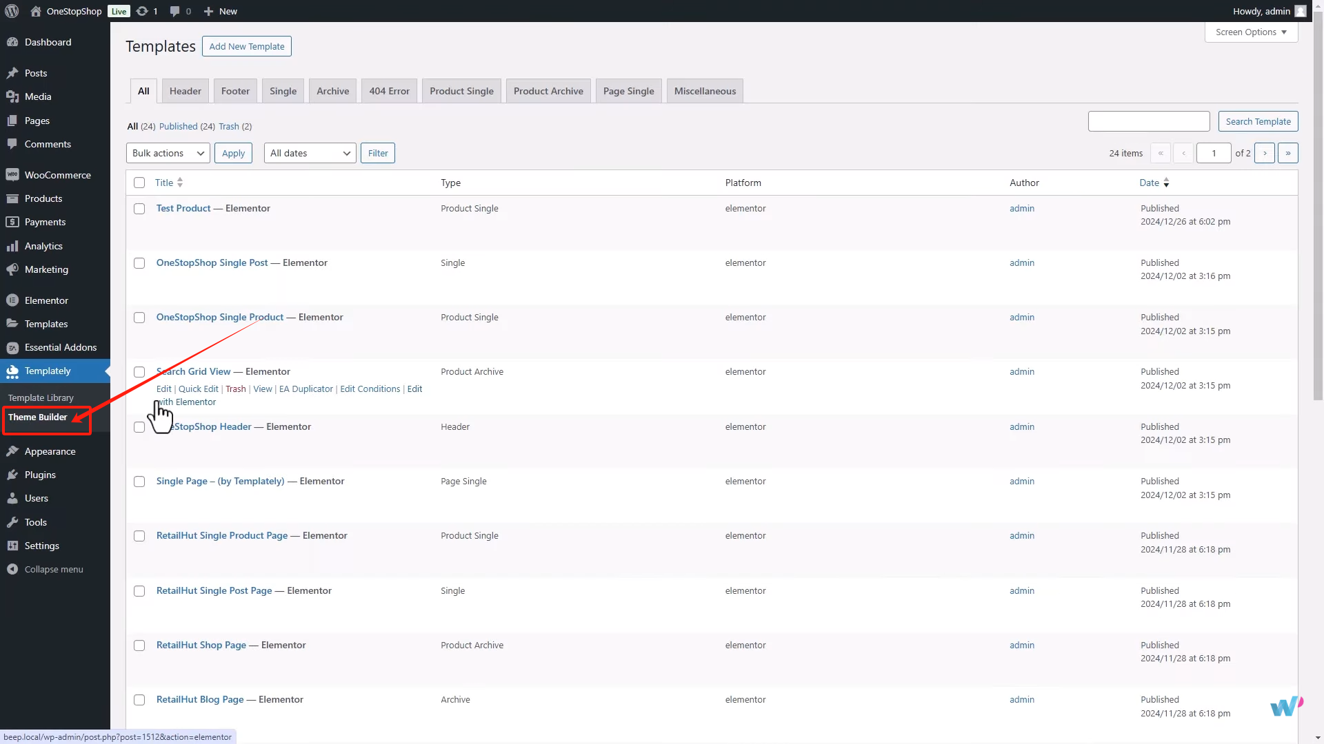 图片[4]-如何使用 Essential Addons 自定义 WooCommerce 商品图片外观（Elementor 免费方案）