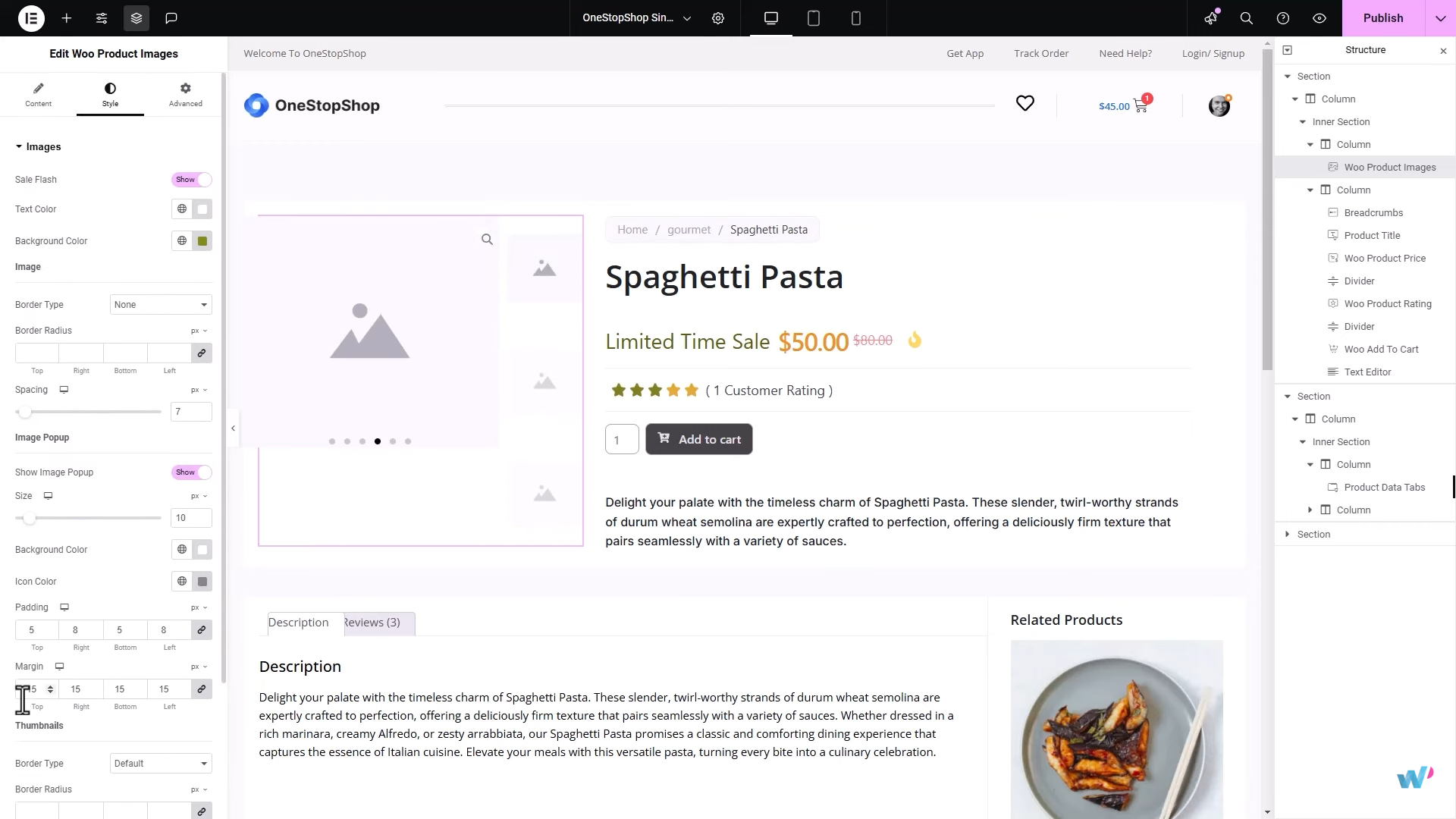 图片[10]-如何使用 Essential Addons 自定义 WooCommerce 商品图片外观（Elementor 免费方案）