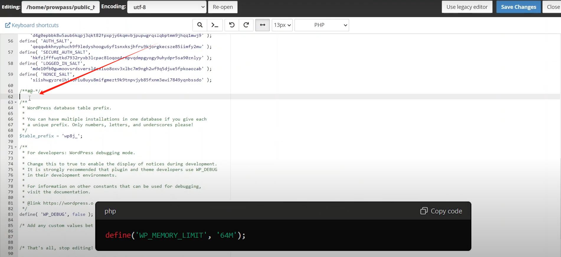 Imagen [8] - Cómo solucionar el error 500 Internal Server Error en WordPress: Guía detallada paso a paso