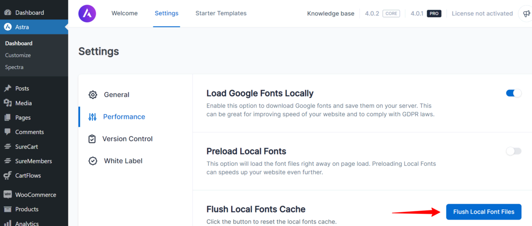 图片[3]-如何在 Astra 主题中启用并自托管 Google 字体