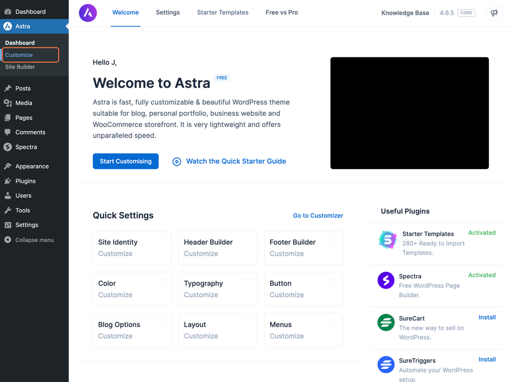 图片[2]-如何在 Astra 主题中更改网站标题和副标题的 HTML 标签