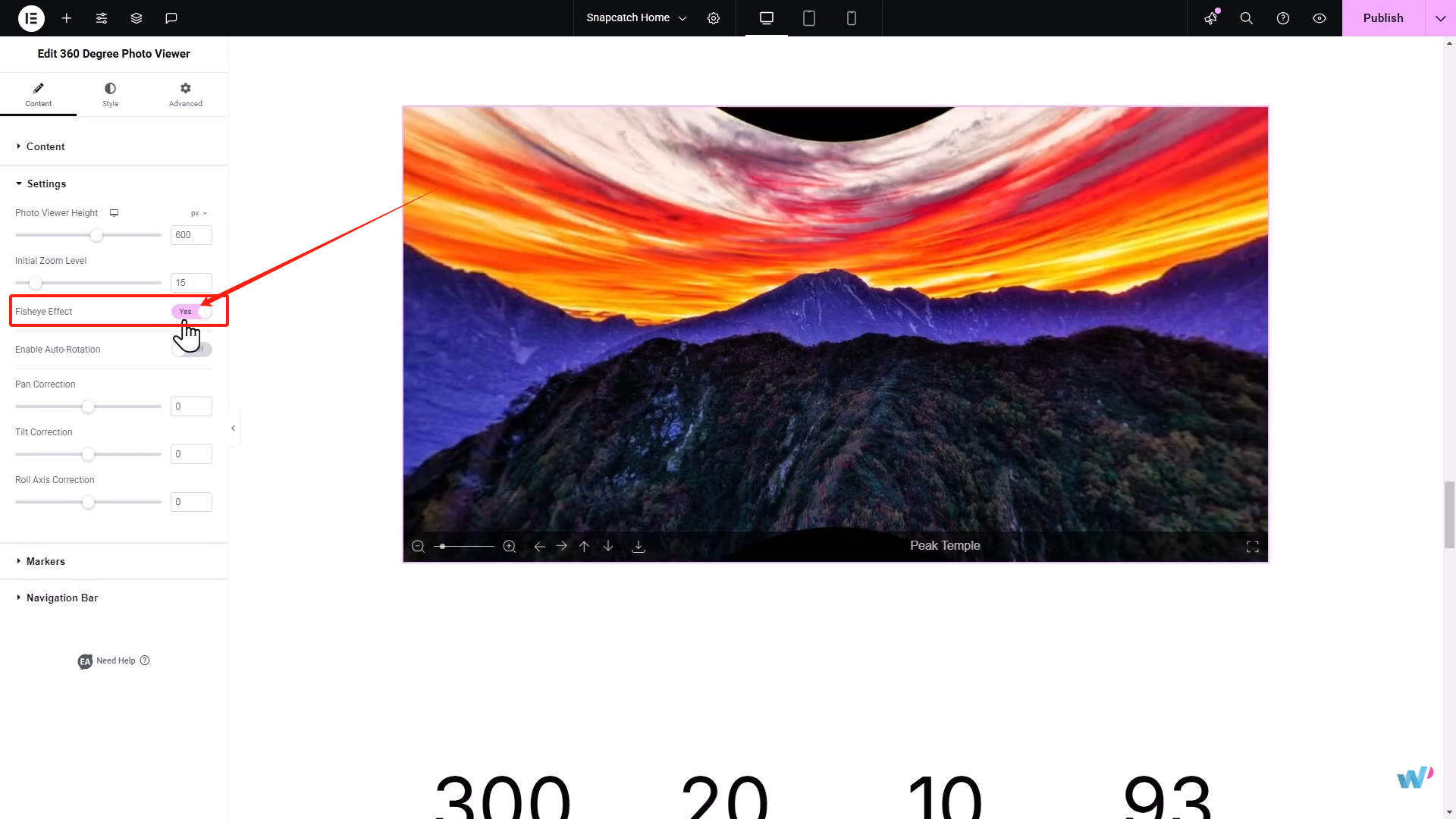 图片[9]-如何在 Elementor 网站中展示 360° 全景图片，打造图片高互动的网站