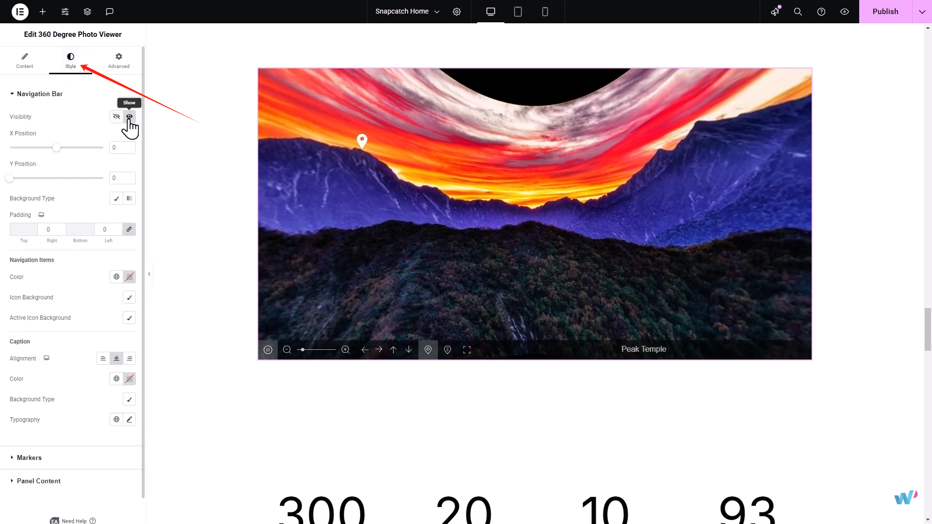图片[13]-如何在 Elementor 网站中展示 360° 全景图片，打造图片高互动的网站