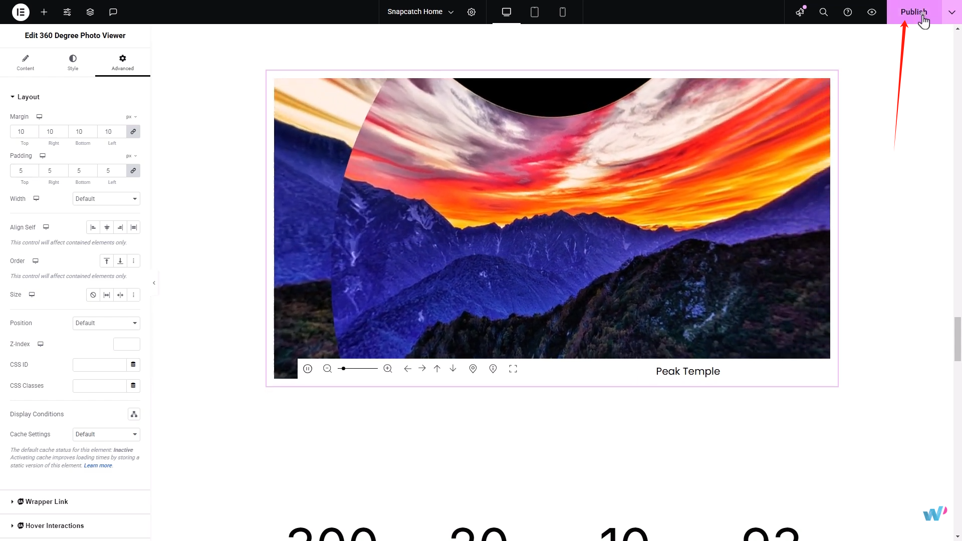 图片[15]-如何在 Elementor 网站中展示 360° 全景图片，打造图片高互动的网站
