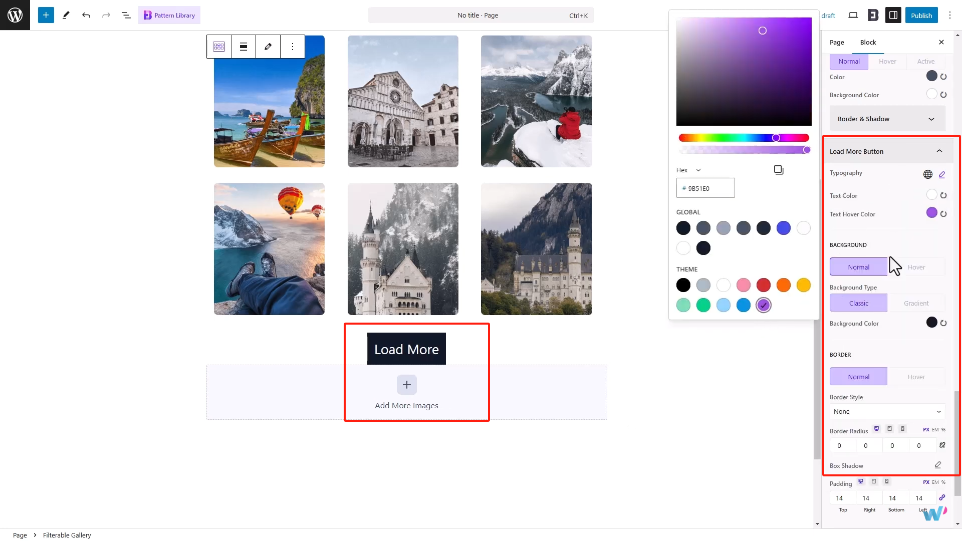 图片[15]-如何在 WordPress 网站中使用 Essential Blocks 插件创建可筛选的图像画廊