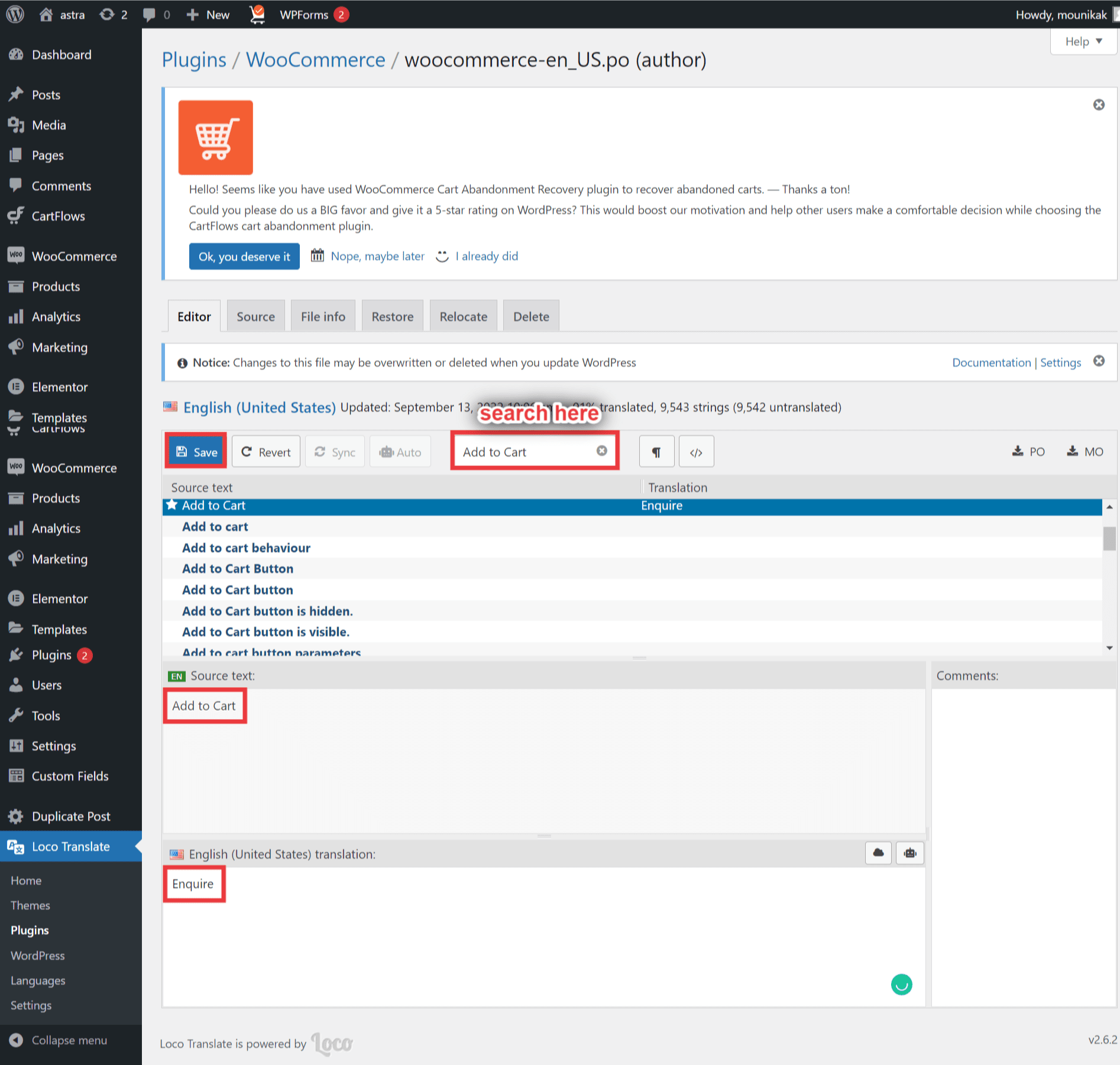 图片[4]-使用 Loco Translate 和 CSS 定制 WooCommerce 按钮文本