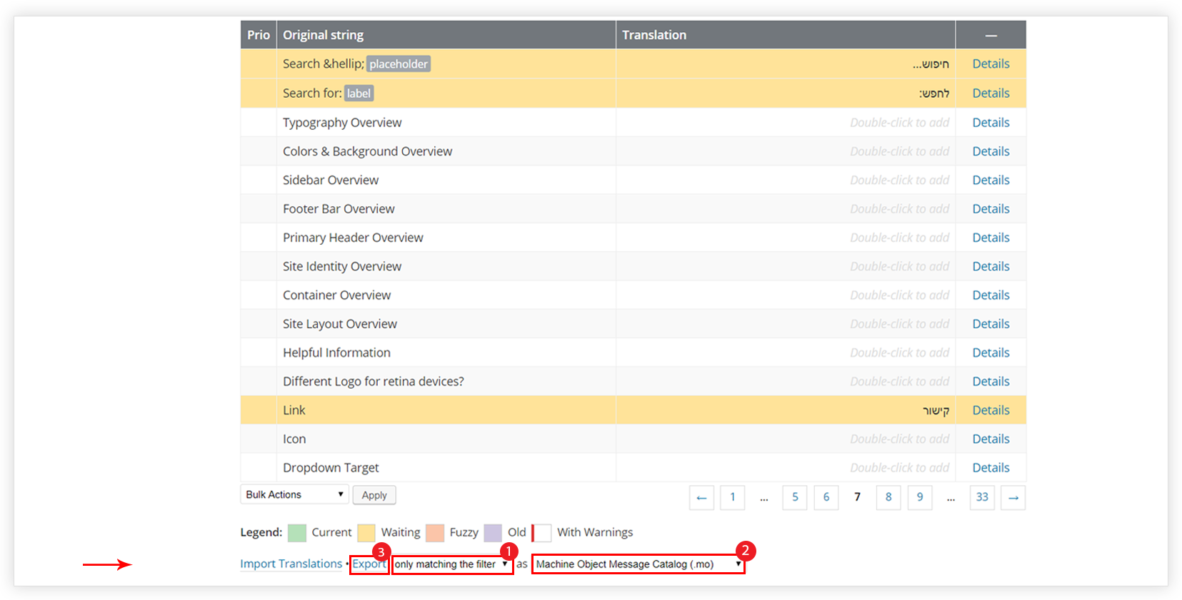 Imagen [8] - Traducción multilingüe de Astra Themes/Plugins a través de GlotPress