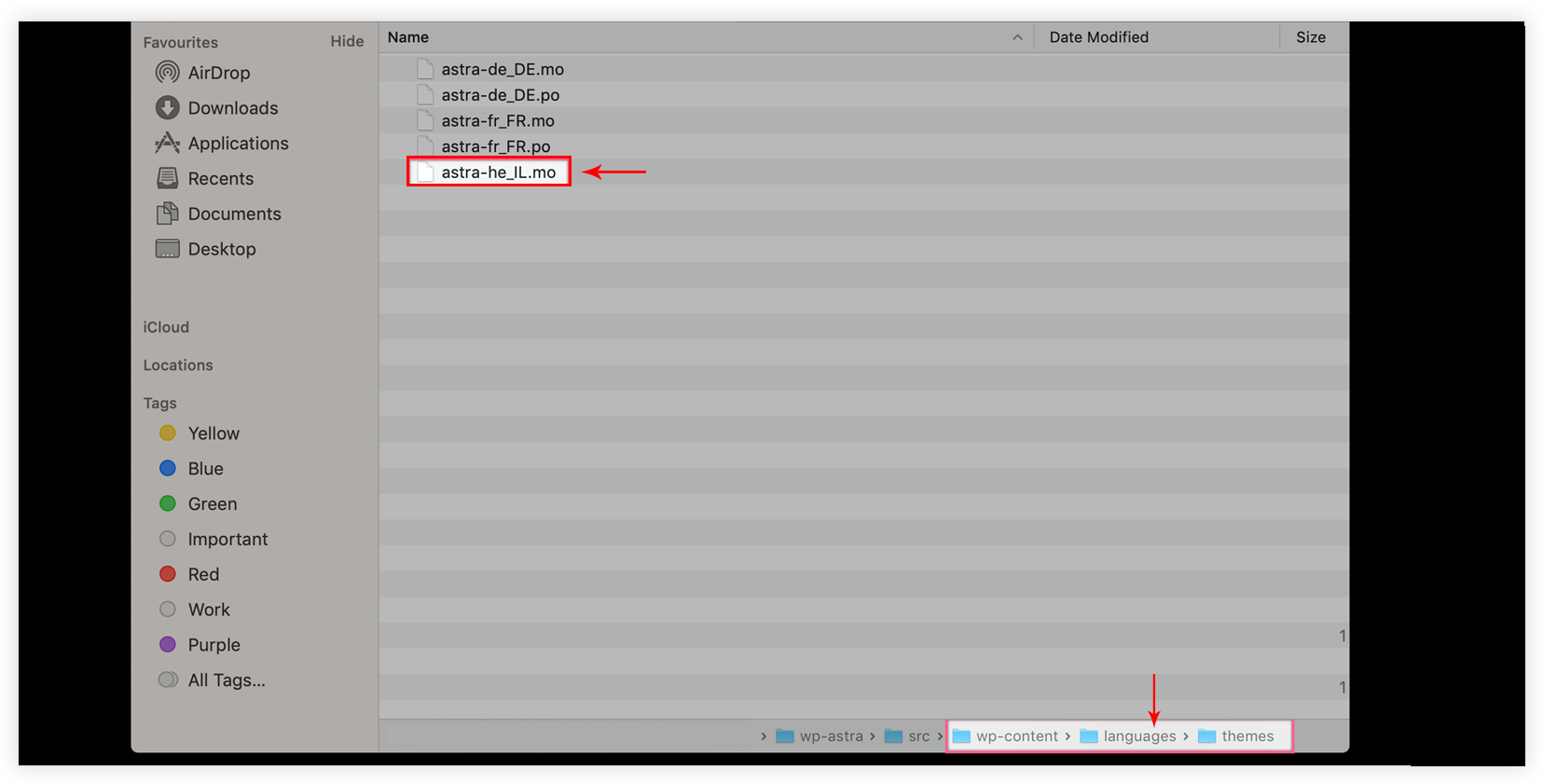 Imagen [10] - Traducción multilingüe de Astra Themes/Plugins a través de GlotPress
