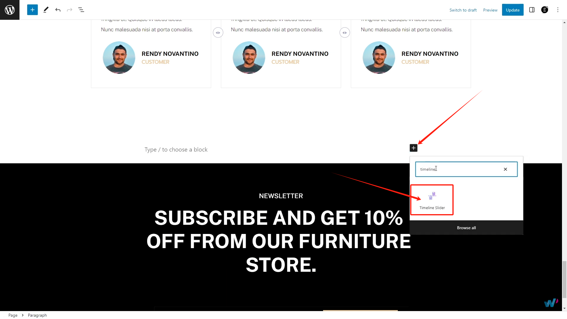 图片[5]-如何使用 Essential Blocks 的时间线滑块提升网站故事的讲述