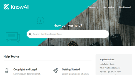 Imagen [5] - Cómo elegir el mejor tema de WordPress para base de conocimientos: mejorar la atención al cliente y la experiencia del usuario