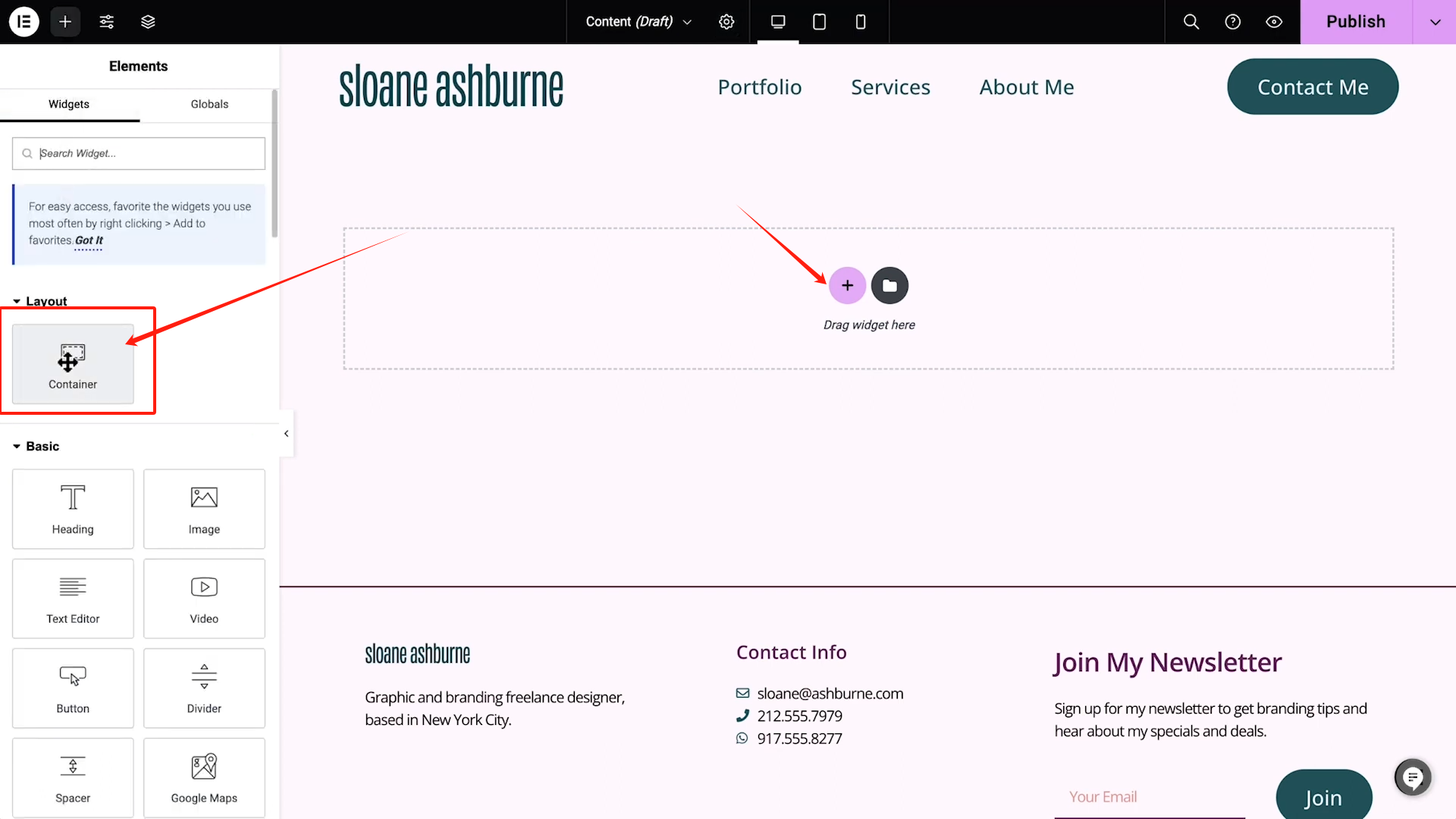 图片[2]-Elementor 容器使用入门：结构、方向与布局控制全解析
