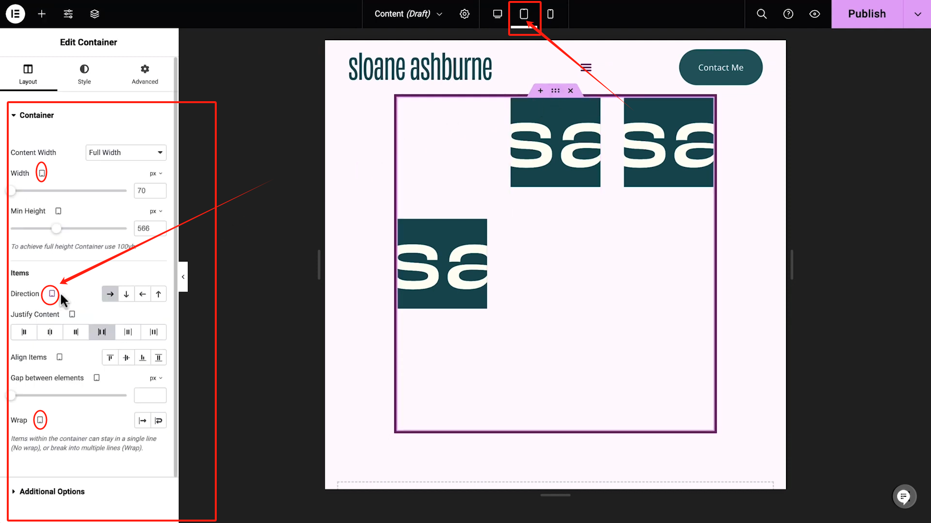 图片[14]-Elementor 容器使用入门：结构、方向与布局控制全解析