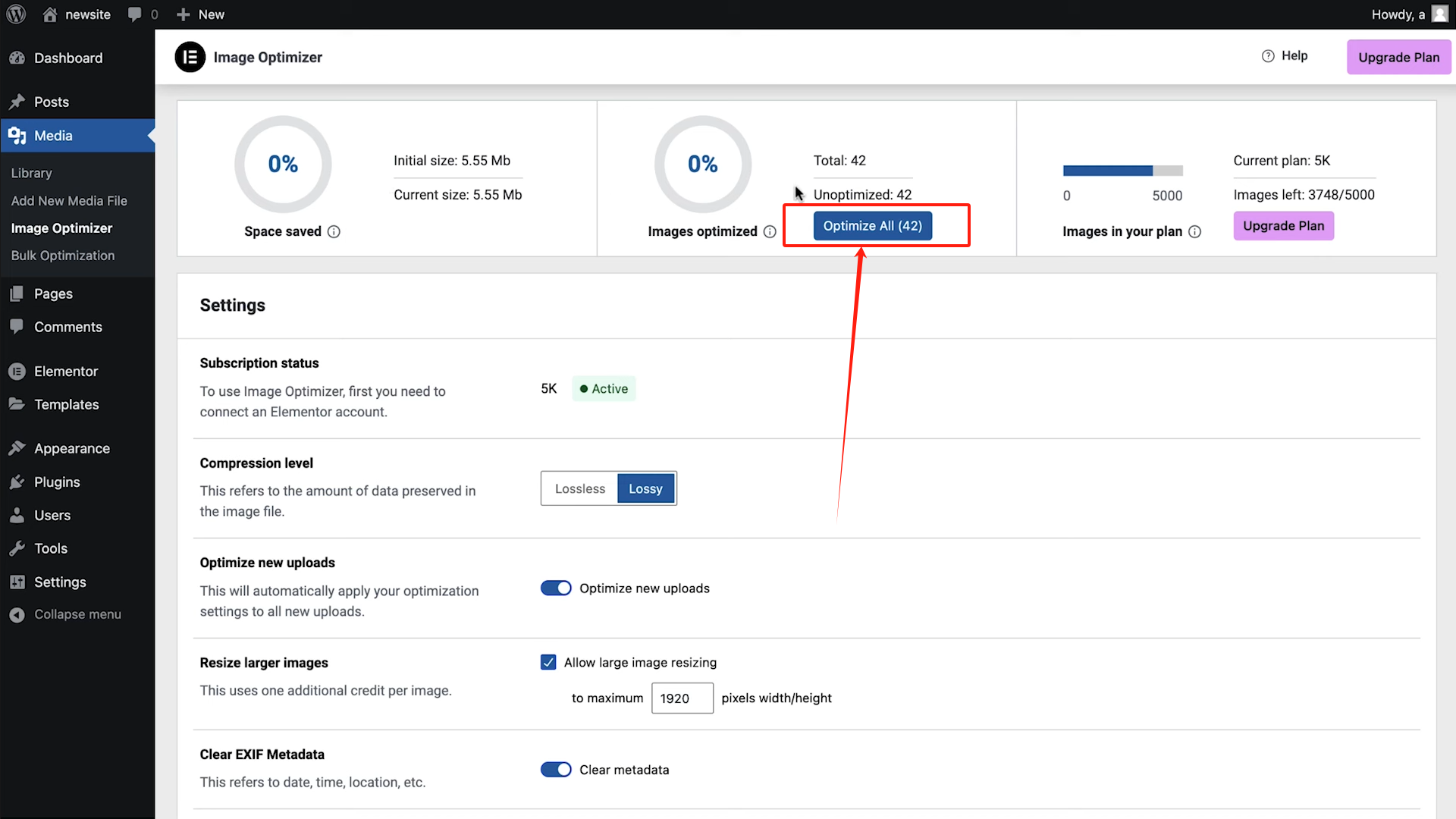 Image [5] - Perfectly optimized website images: Improve website performance with the Image Optimizer plugin by Elementor