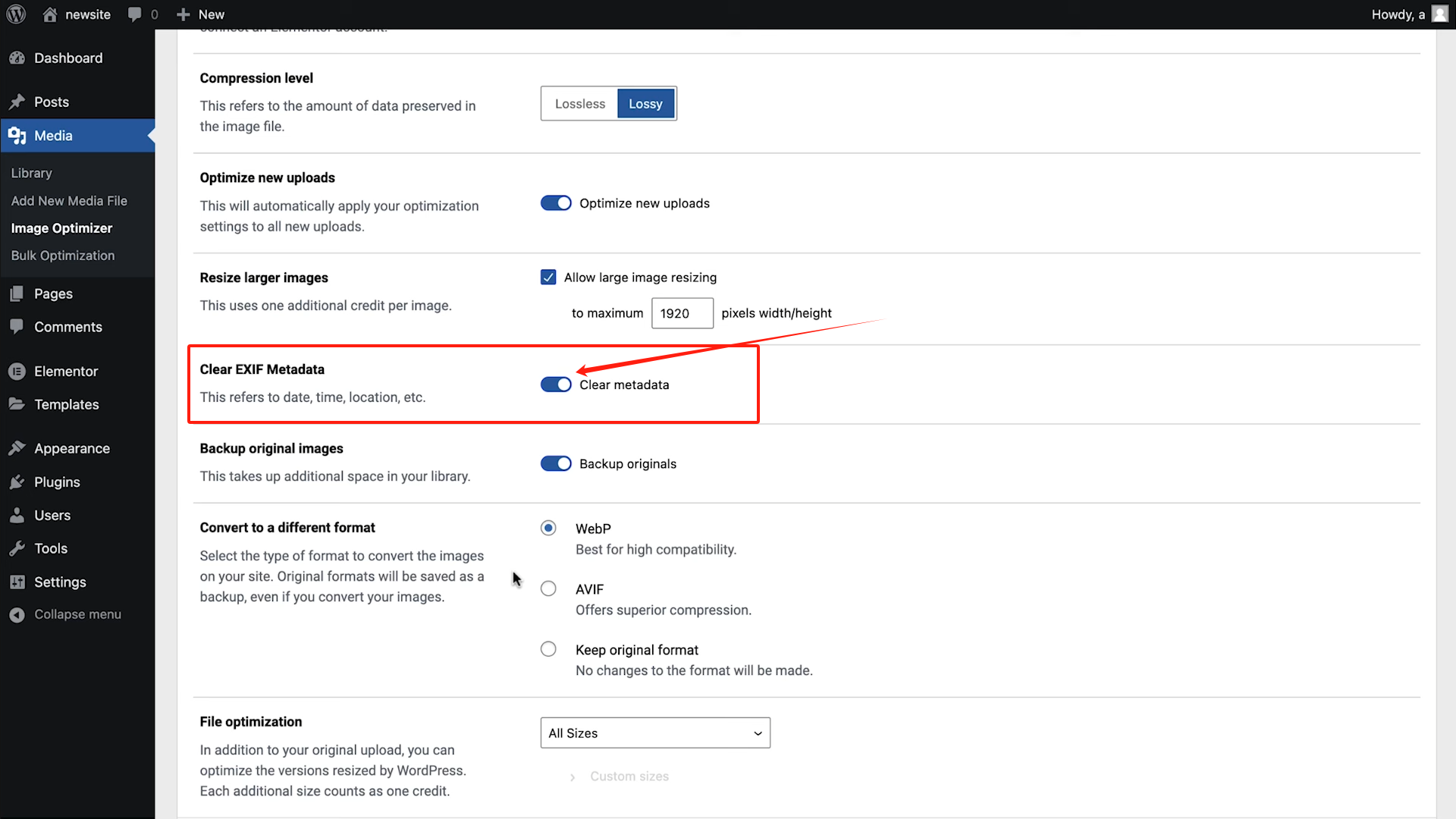 Image [9] - Perfectly Optimized Website Images: Improving Website Performance with the Image Optimizer Plugin from Elementor