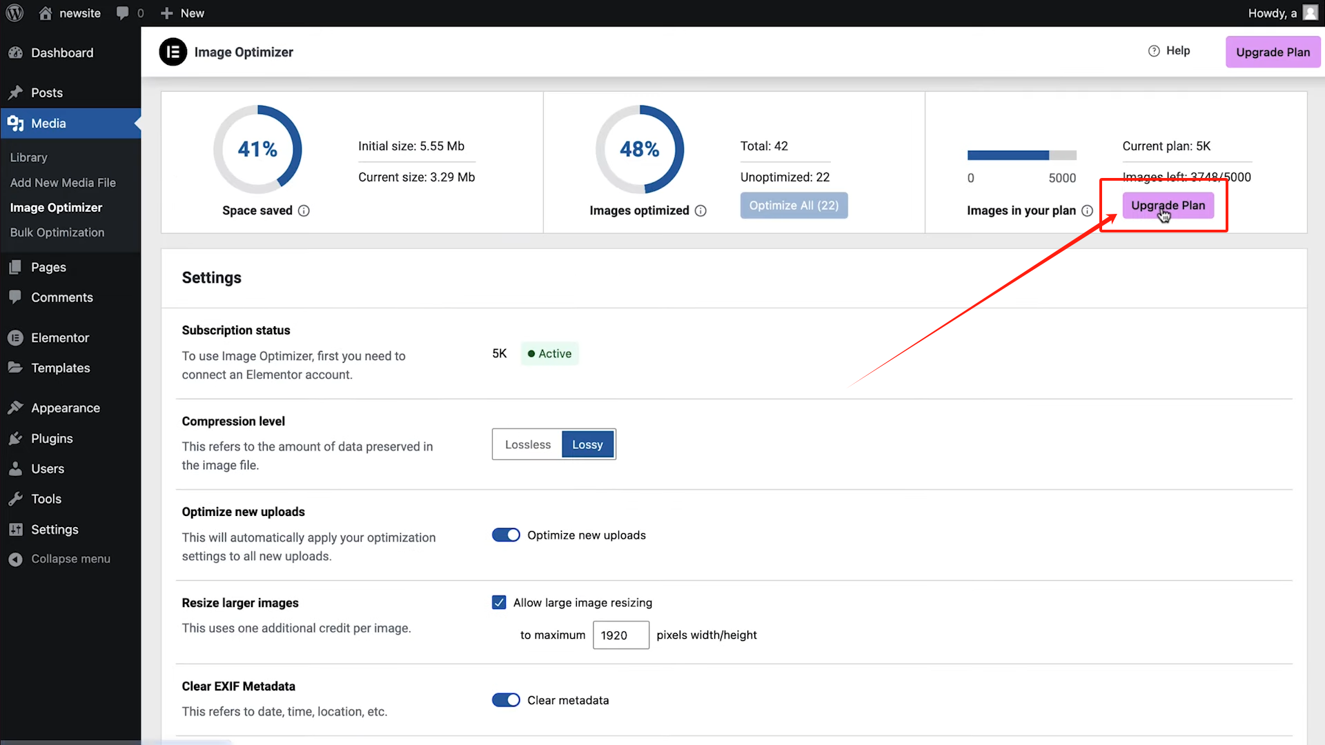 Image [13] - Perfectly optimized website images: Improving website performance with the Image Optimizer plugin from Elementor