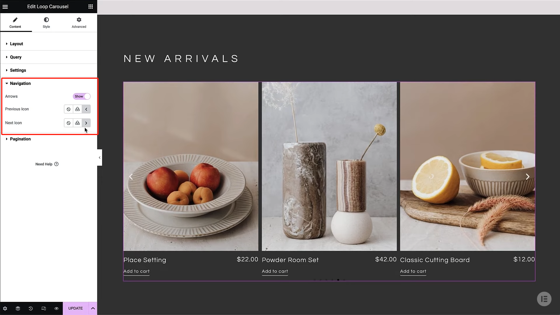 图片[13]-如何利用 Elementor 的 Loop Carousel 展示在线商店的营销活动