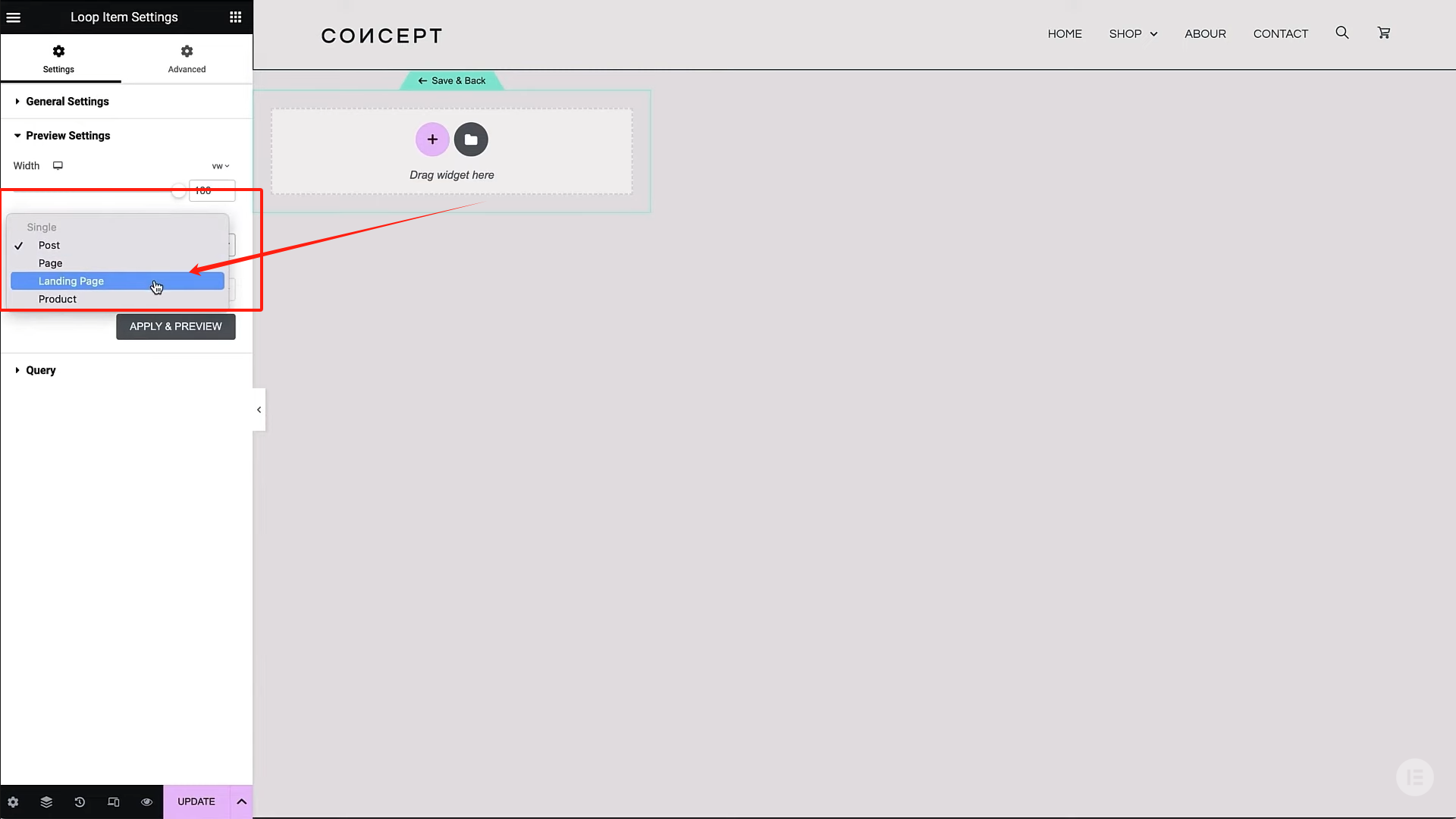 图片[17]-如何利用 Elementor 的 Loop Carousel 展示在线商店的营销活动