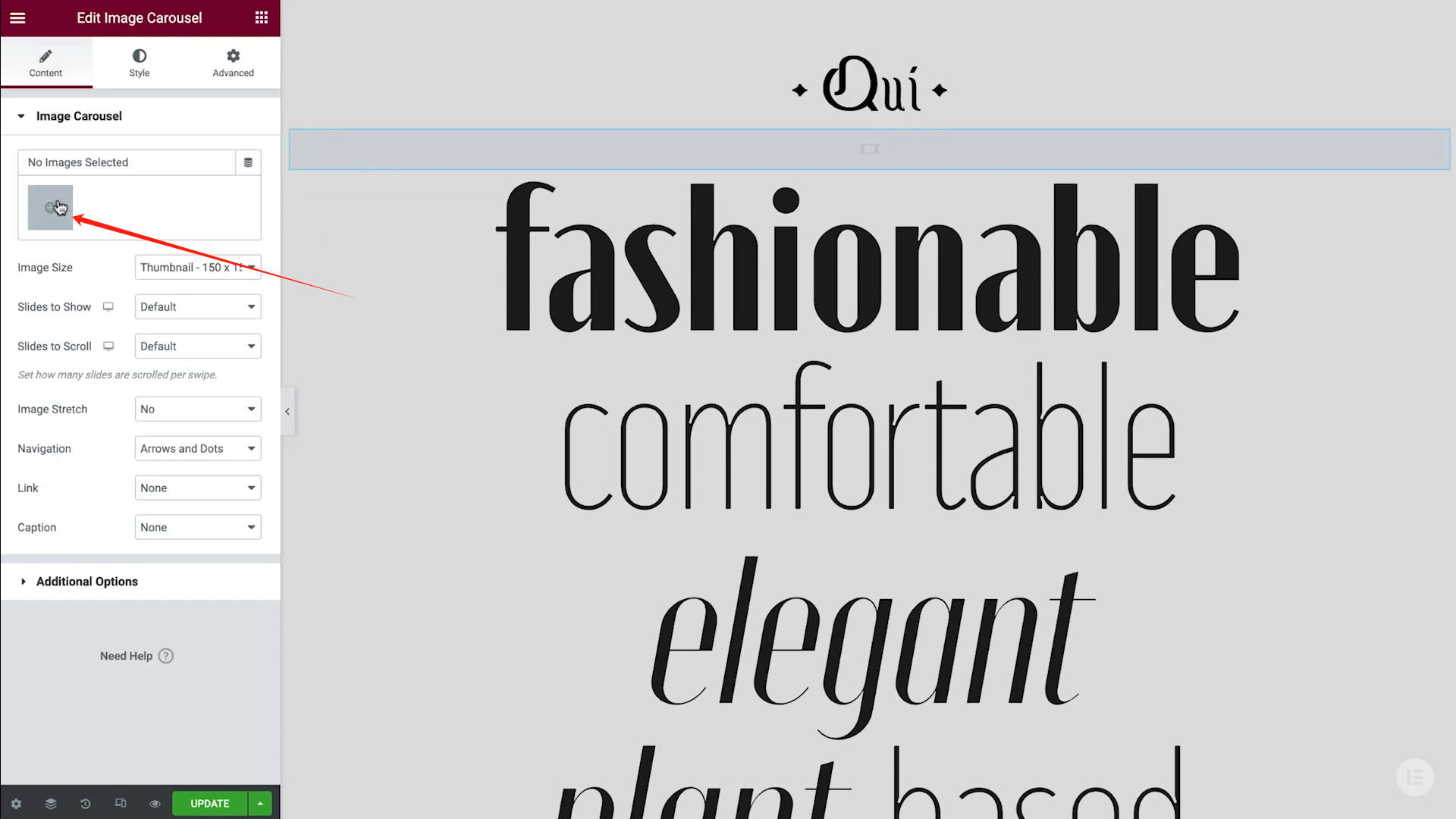 Imagen [5]-Crea asombrosos efectos de imagen parpadeante con los widgets de carrusel de imágenes de Elementor.