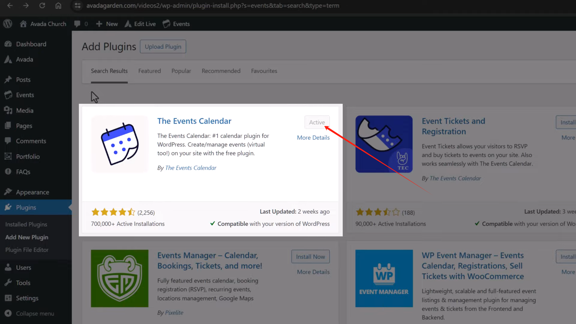 Image [3]-Avada integrates seamlessly with the Events Calendar plugin to easily create event calendars