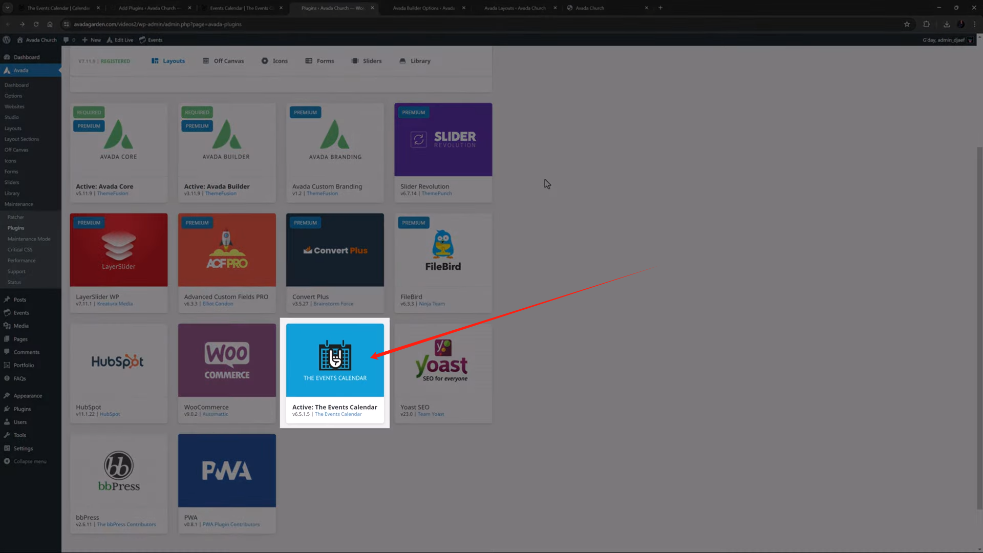 Image [4]-Avada integrates seamlessly with the Events Calendar plugin to easily create event calendars