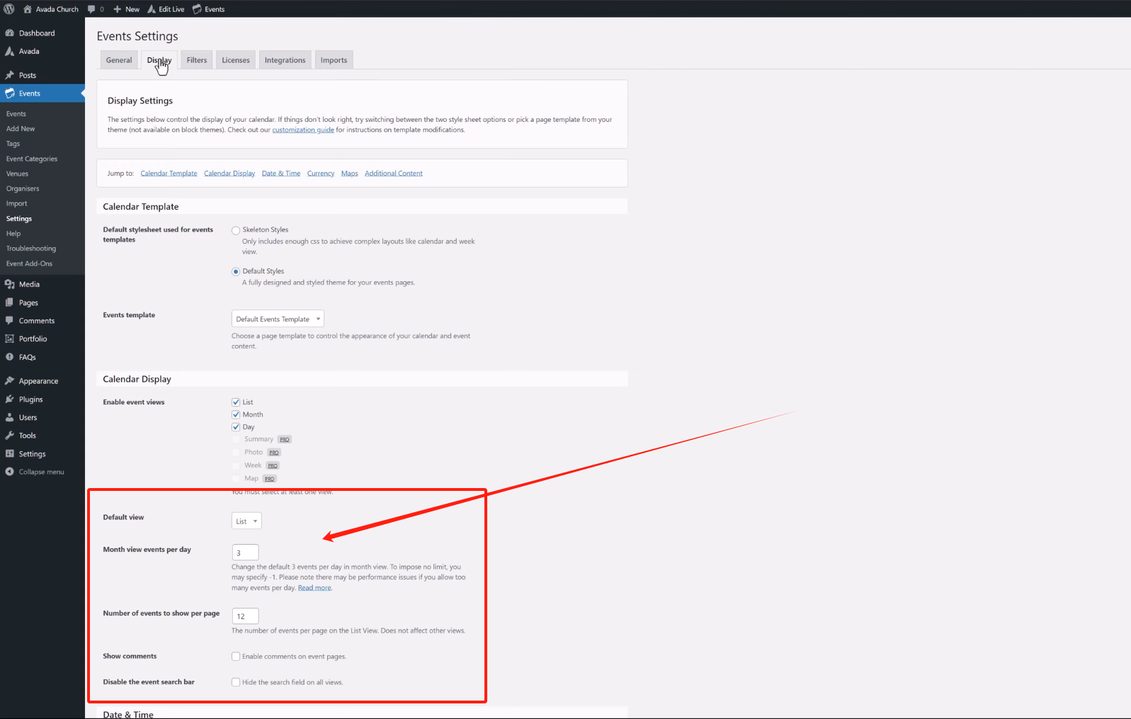 Image [7]-Avada integrates perfectly with the Events Calendar plugin to easily create event calendars