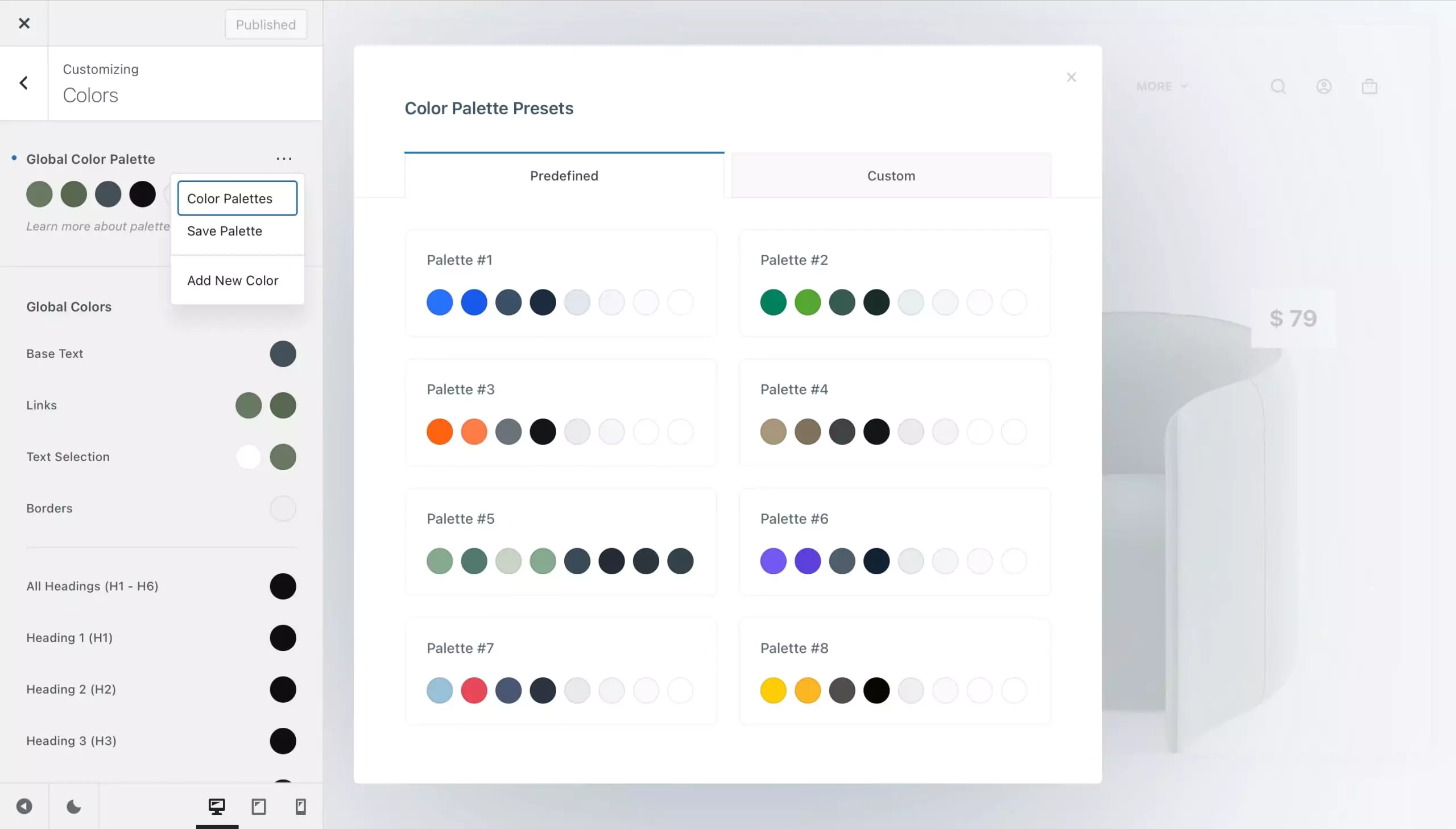 图片[3]-Blocksy 主题颜色管理：全局色彩调色板与自定义颜色设置
