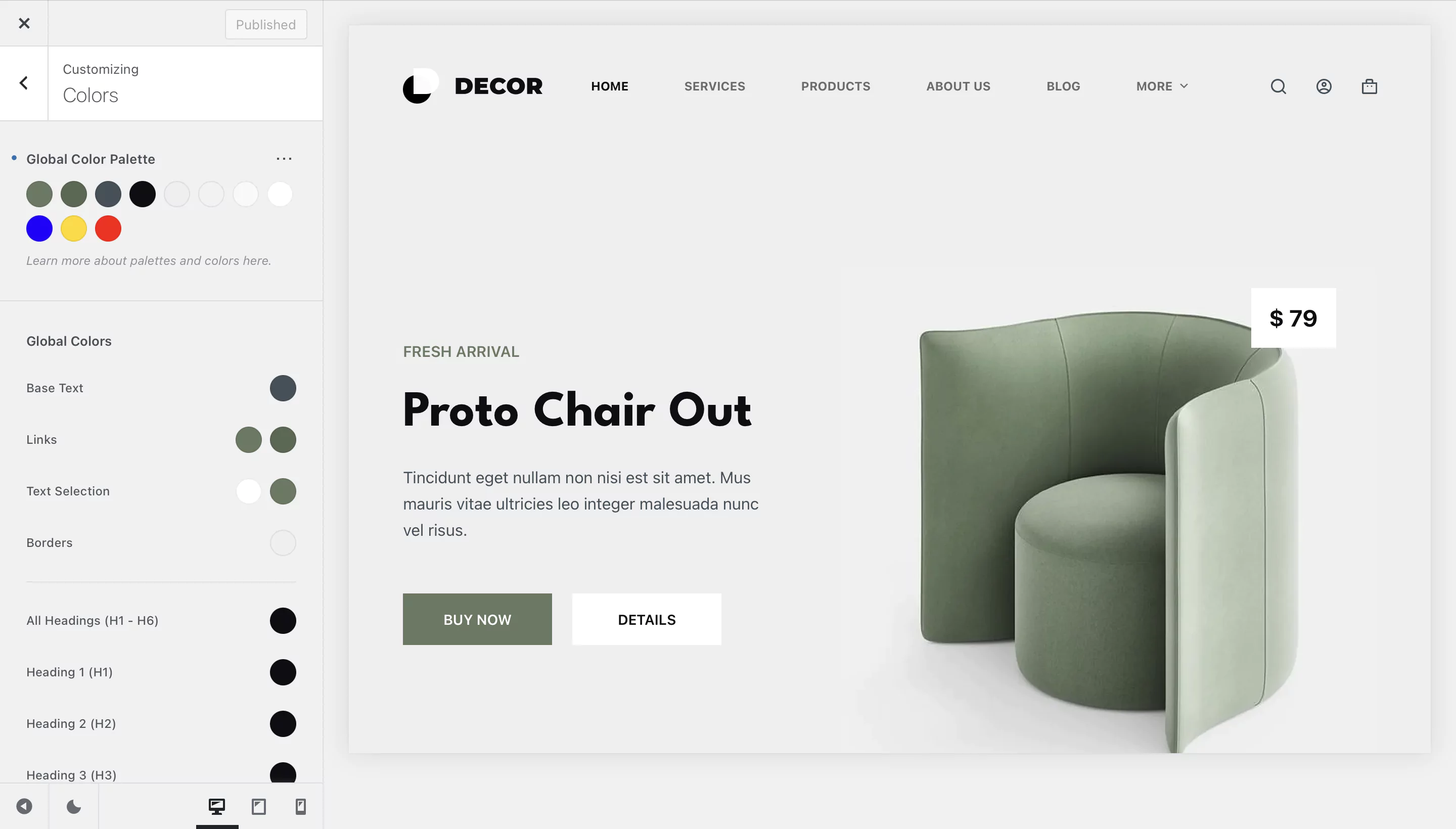 图片[5]-Blocksy 主题颜色管理：全局色彩调色板与自定义颜色设置