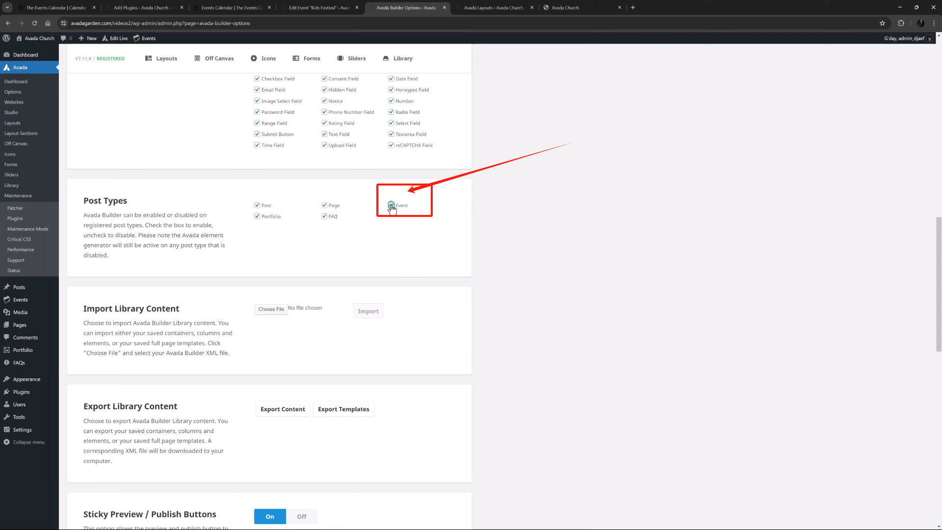 Image [10]-Avada integrates perfectly with the Events Calendar plugin to easily create event calendars