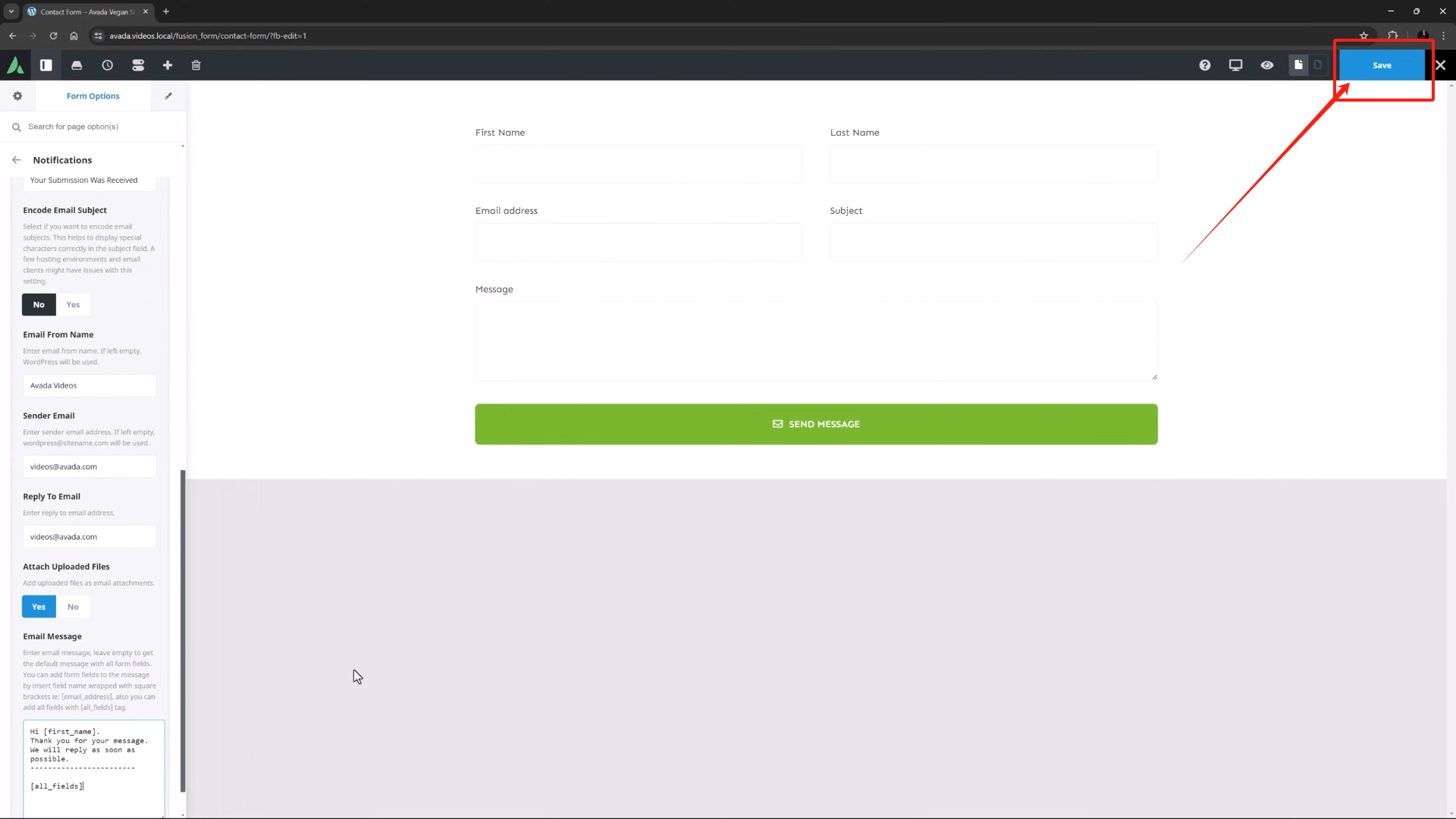 图片[11]-在 Avada 表单中设置个性化的自动回复邮件，提升互动性
