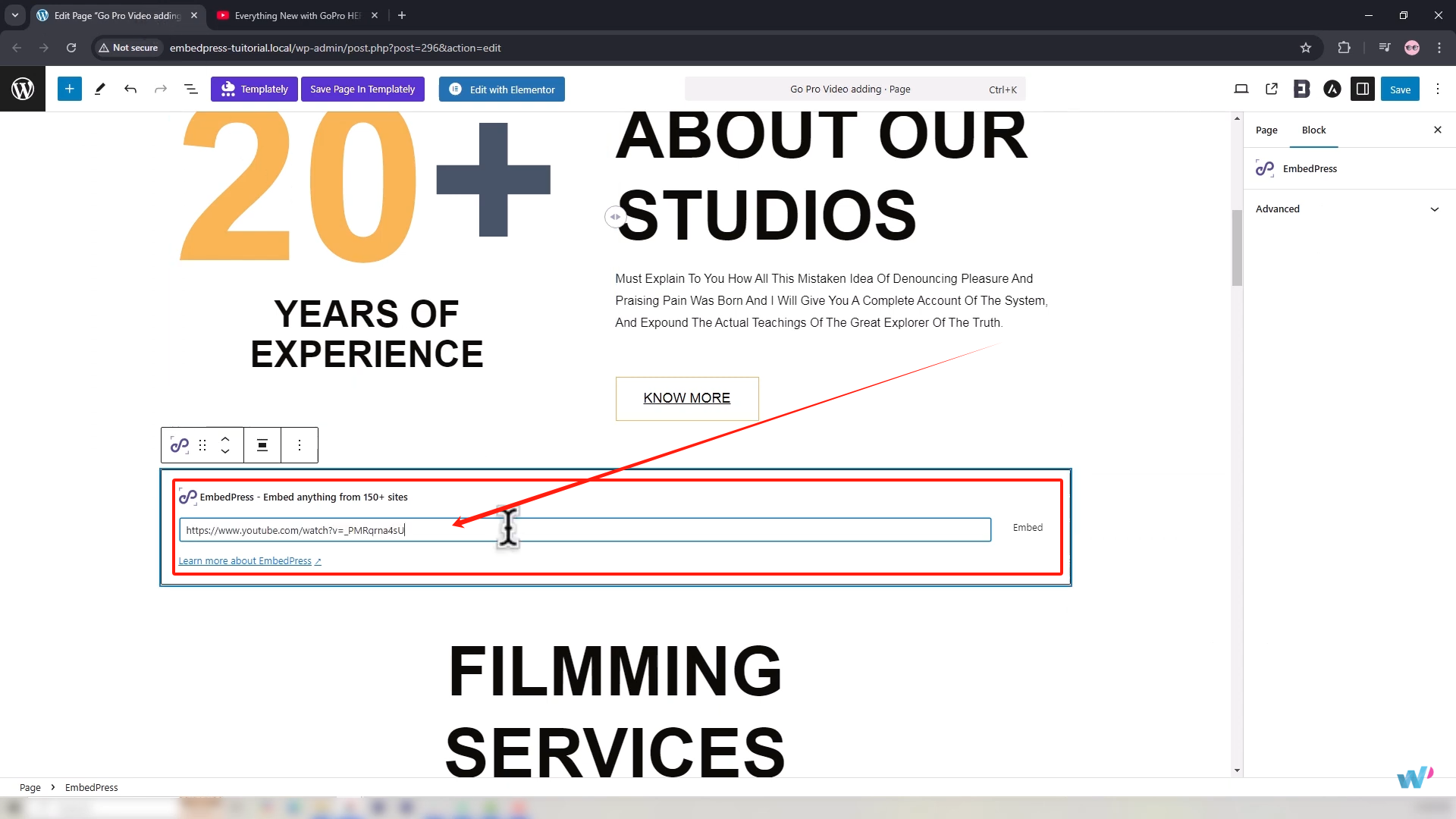 图片[8]-如何在 WordPress 网站上嵌入 YouTube 视频：EmbedPress 插件指南