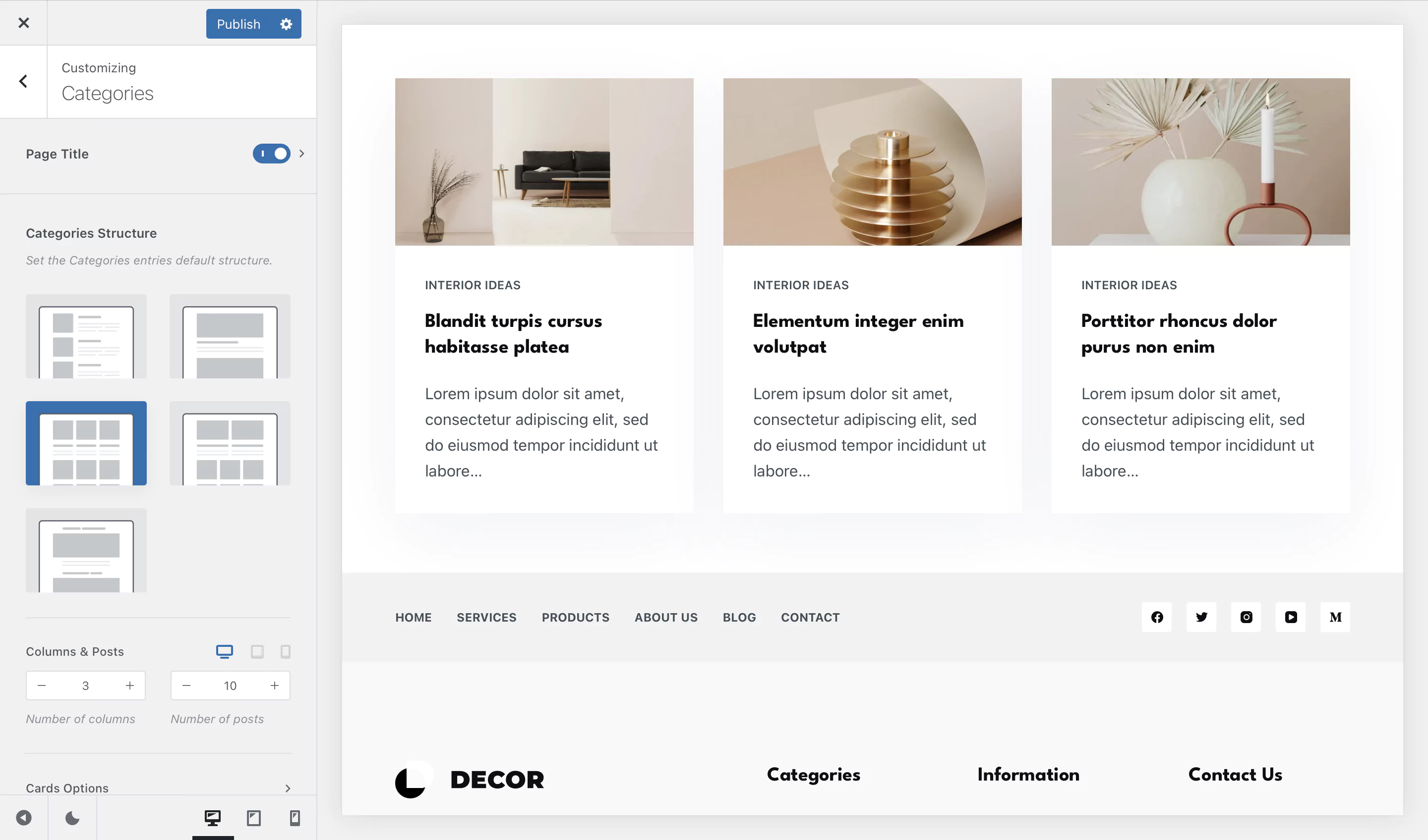 Imagen [7] - Optimizar WordPress Categoría Archivo Página Diseño con Blocksy Tema