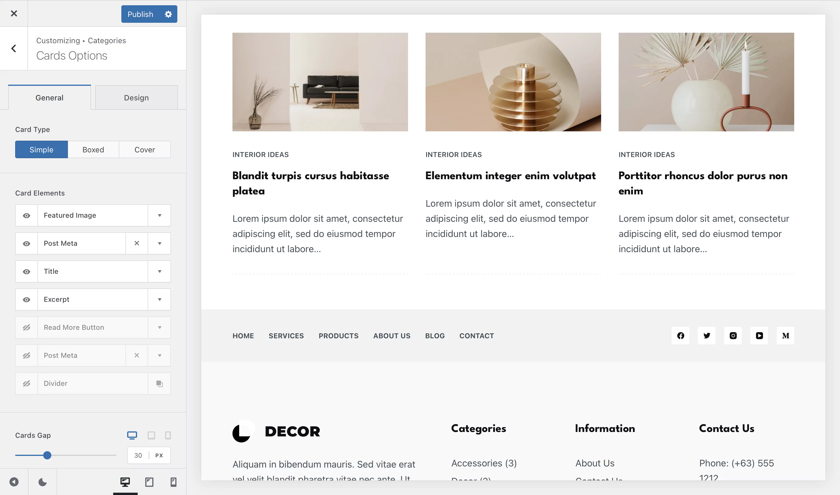 Imagen [11] - Optimización del diseño de la página de archivo de categorías de WordPress con el tema Blocksy