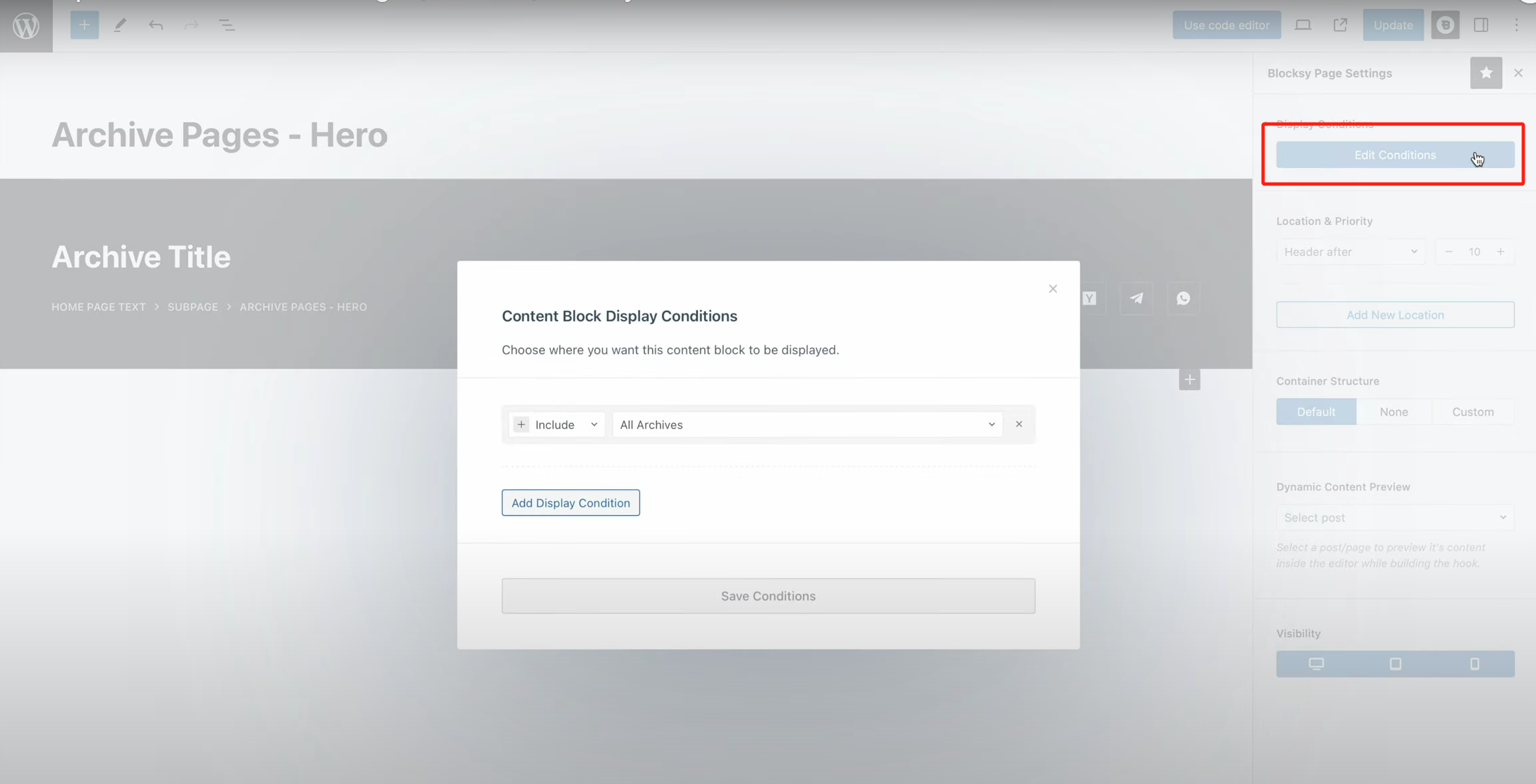图片[4]-如何使用 Blocksy 2 条件管理器实现精准内容展示