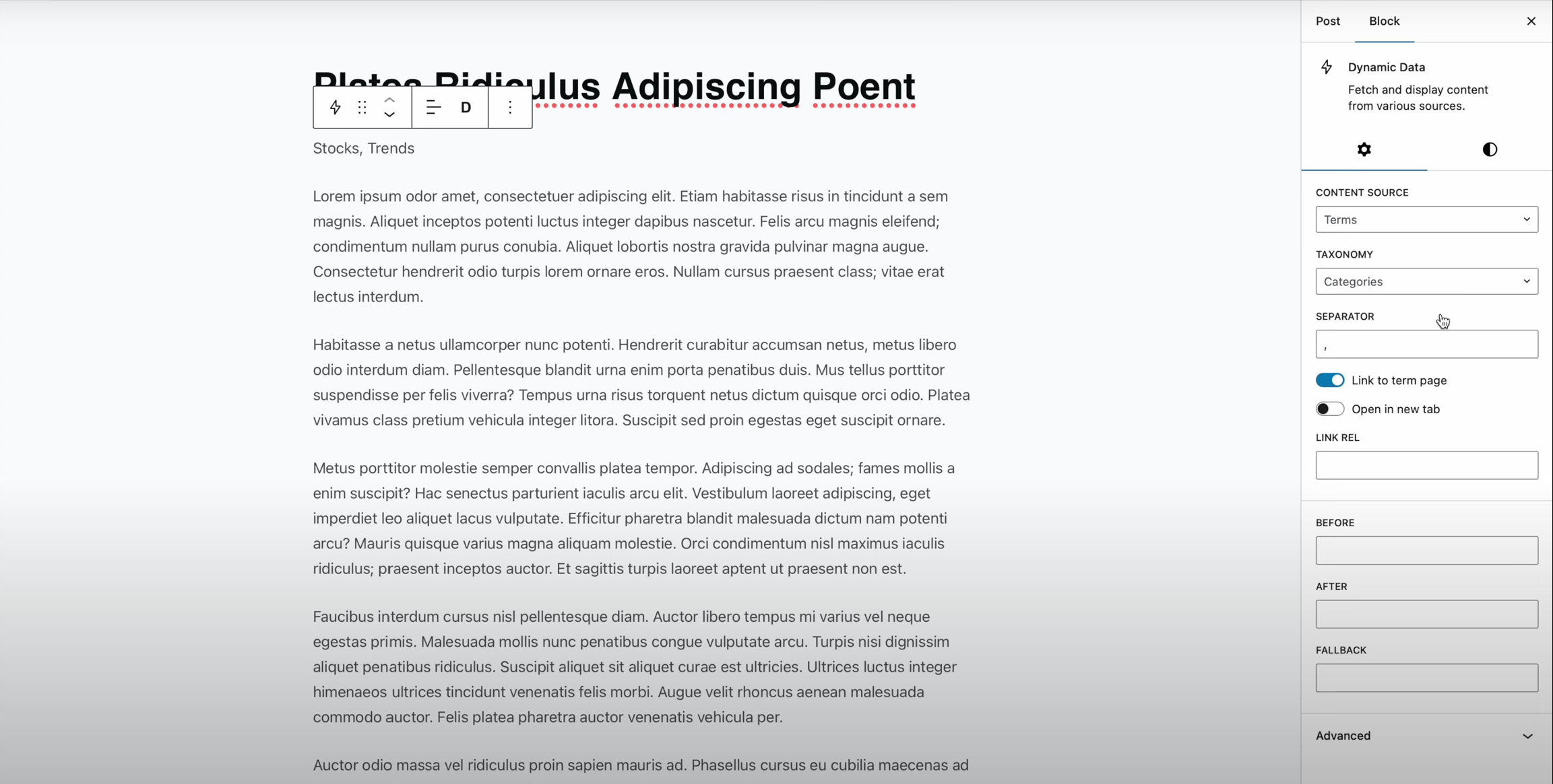 图片[7]-Blocksy动态数据块详解：轻松打造灵活丰富的WordPress页面