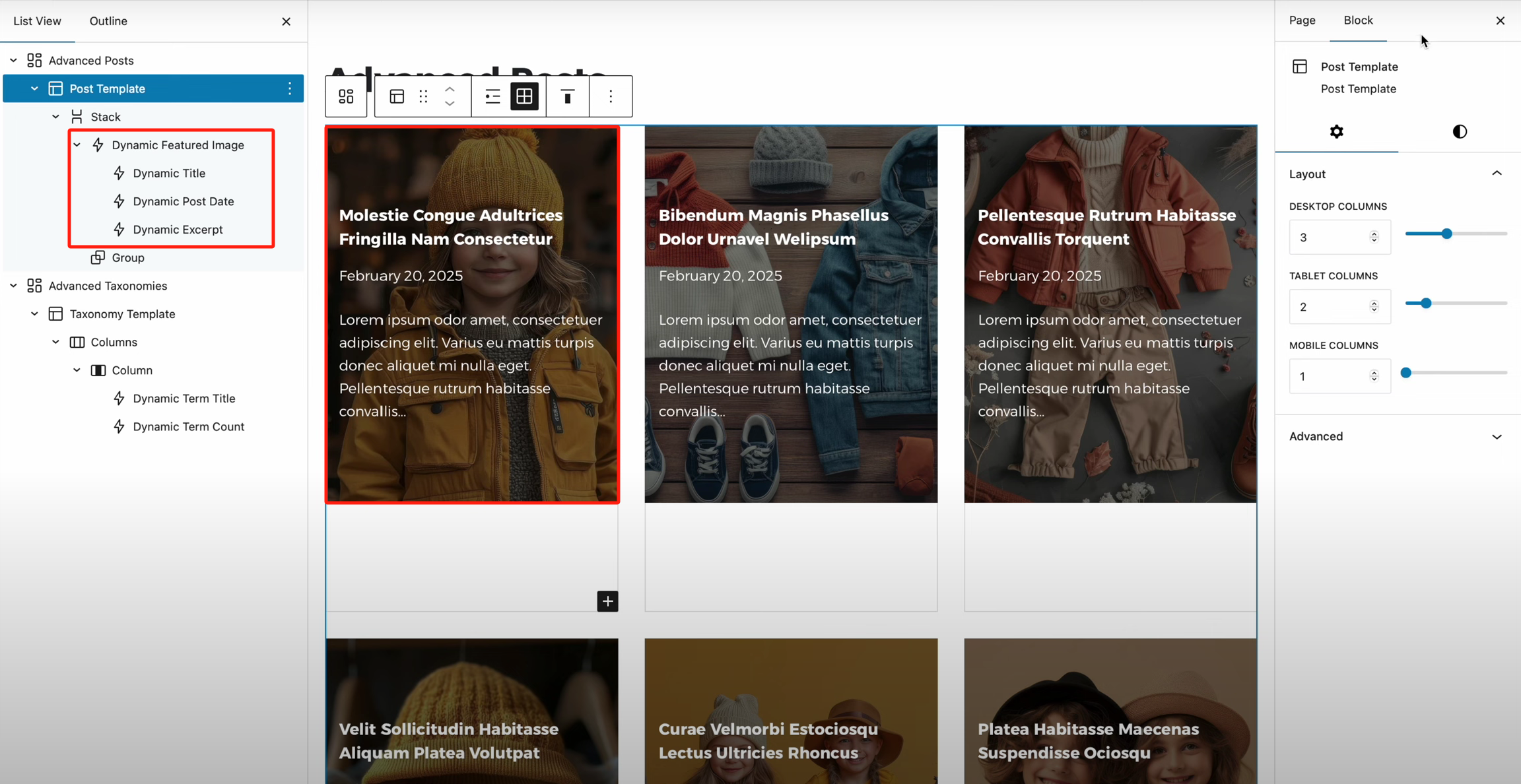 图片[6]-Blocksy 2动态数据块循环应用指南：打造灵活多变的页面布局