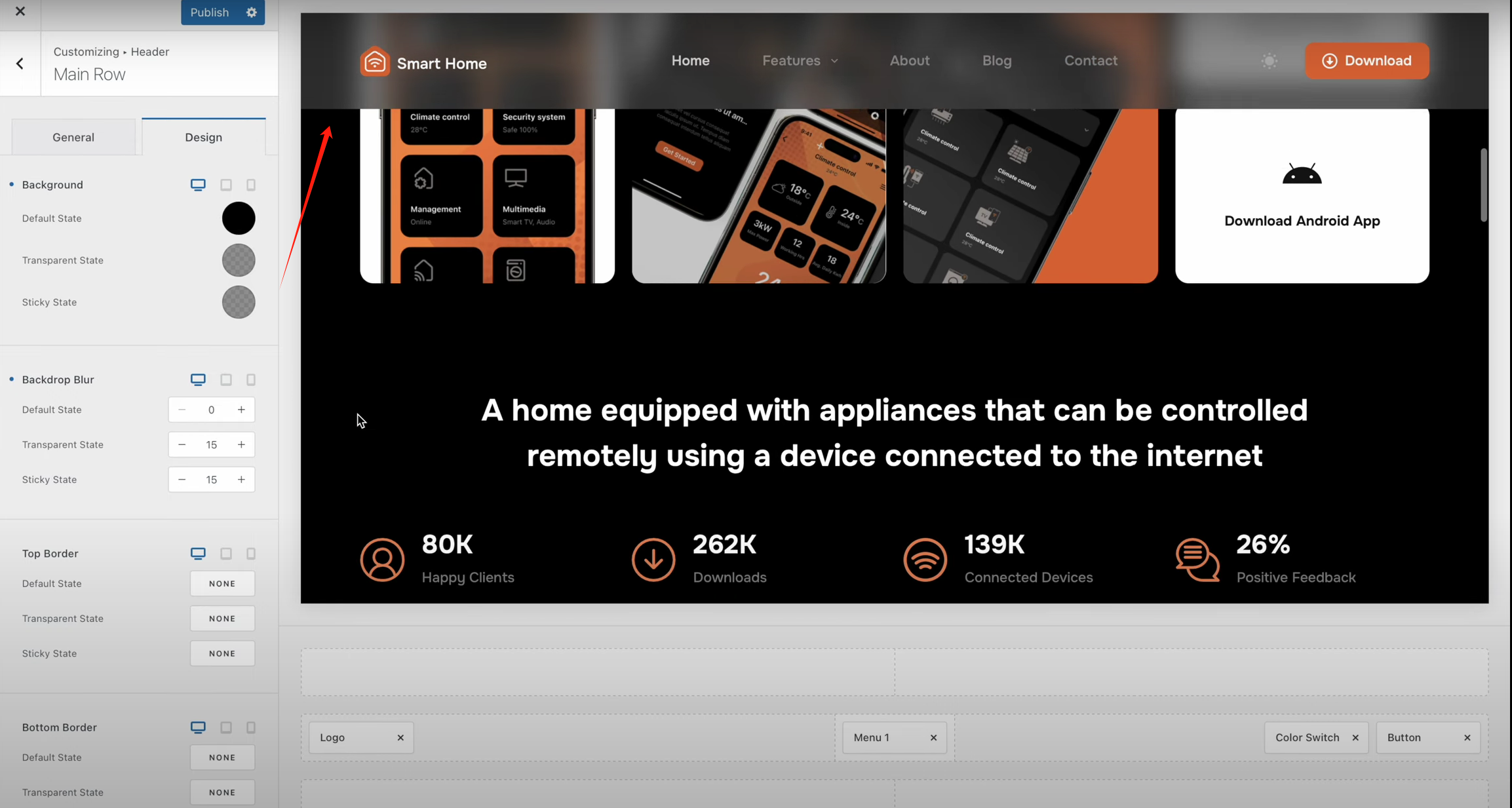 图片[1]-Blocksy 2 新增头部背景模糊效果，打造更具层次感的网站设计