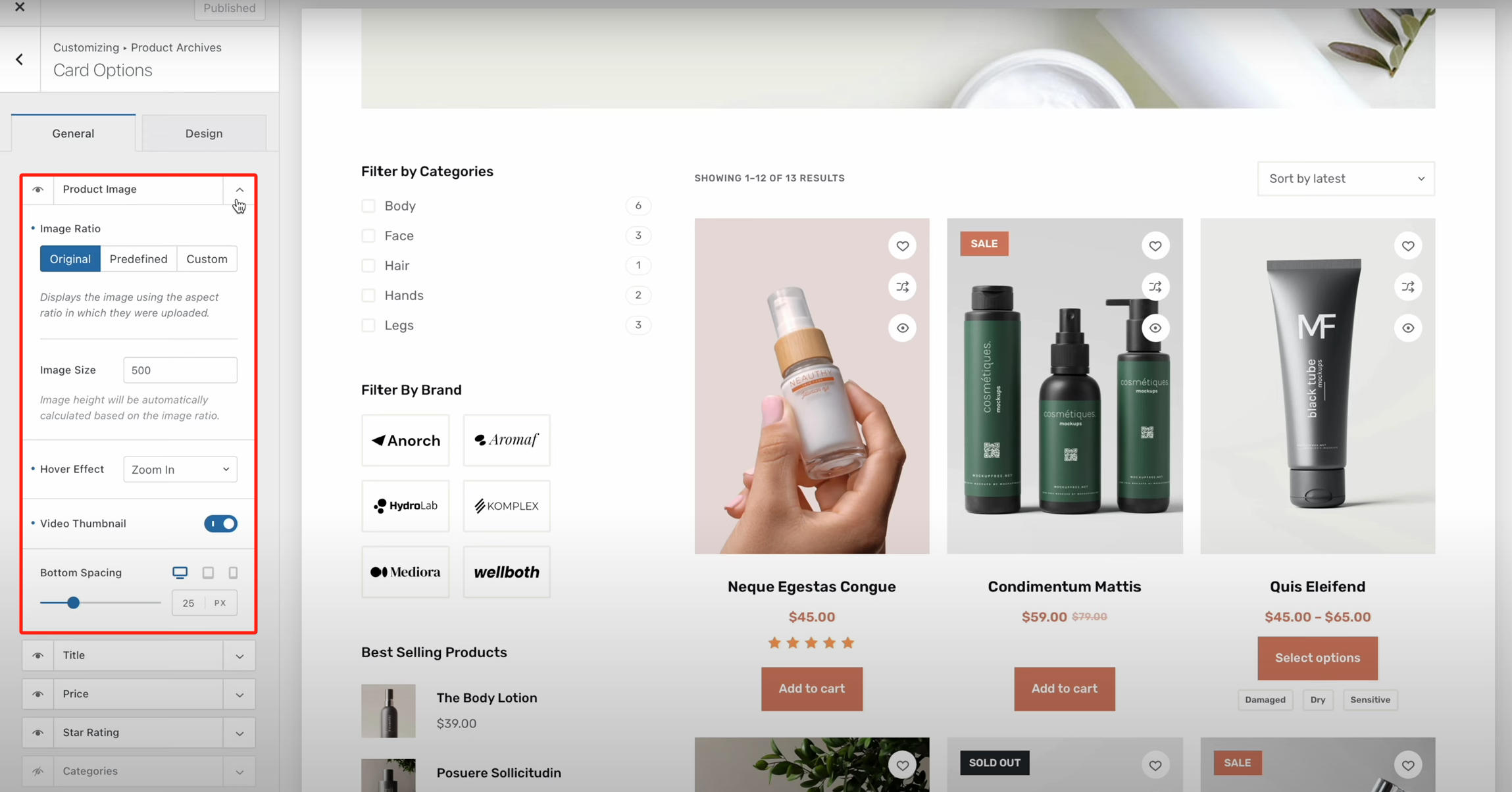 图片[7]-在 Blocksy 2 中自定义产品信息层，提升电商页面灵活性