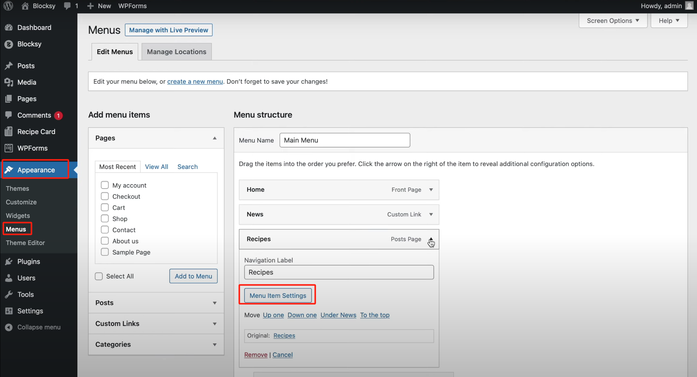 Image [3]-Tutoriel de menu avancé Blocksy : Créer un menu de navigation interactif multi-colonnes sur WordPress