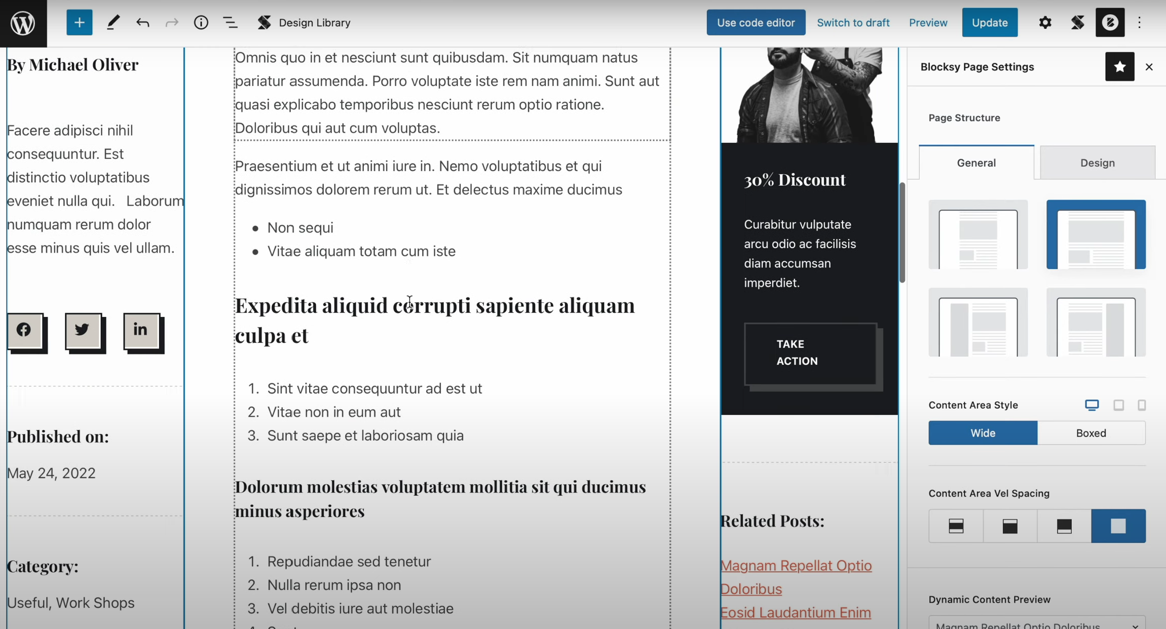 图片[9]-Blocksy 单页模板构建器使用教程, Gutenberg 页面布局自定义, 创建专属文章模板