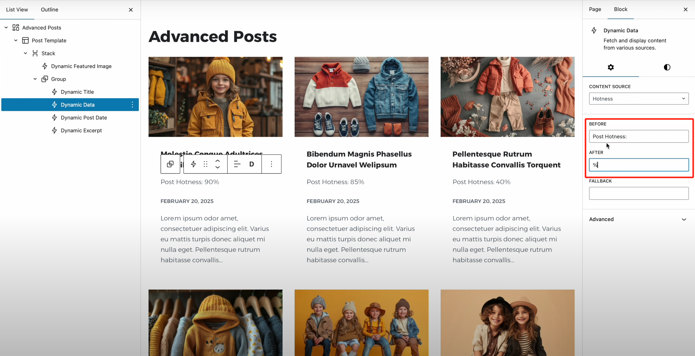 Image [8]-Blocksy Dynamic Data Block Usage Guide: Displaying ACF Custom Field Contents