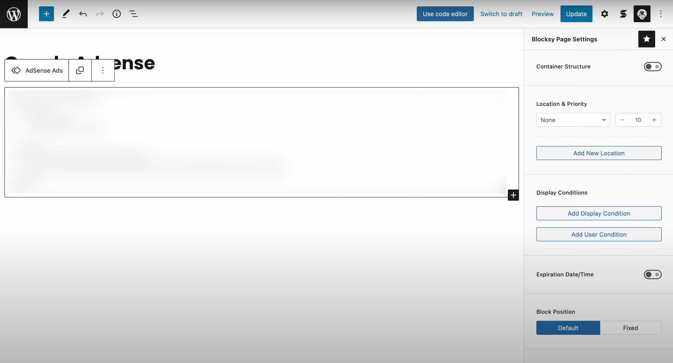 Image [8] - Blocksy Pro Content Block Hands-On: The Complete Way to Insert Ads Efficiently on WordPress Websites