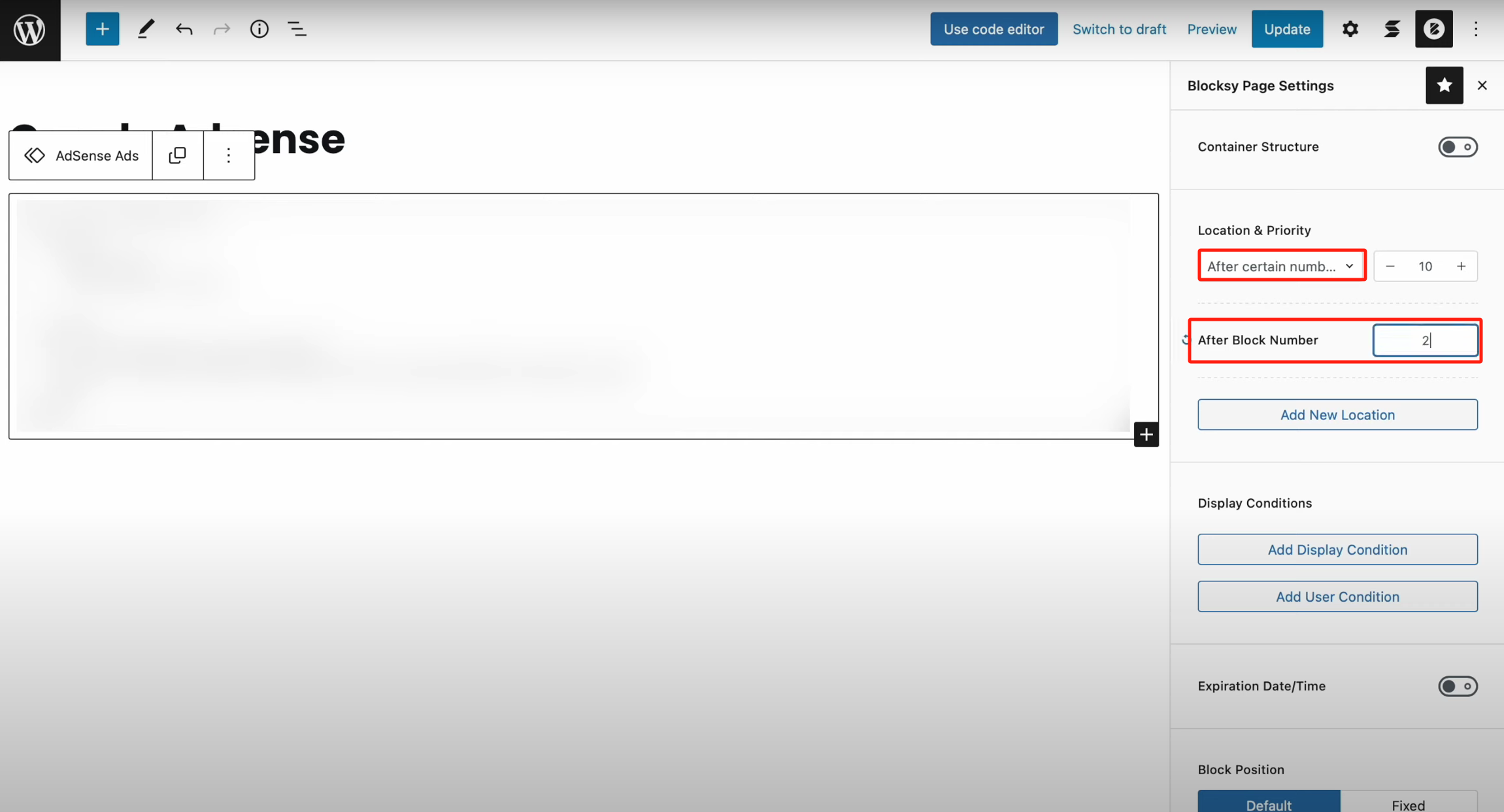 Image [9]-Blocksy Pro Content Block Hands-on: the complete method of efficiently inserting ads into WordPress websites